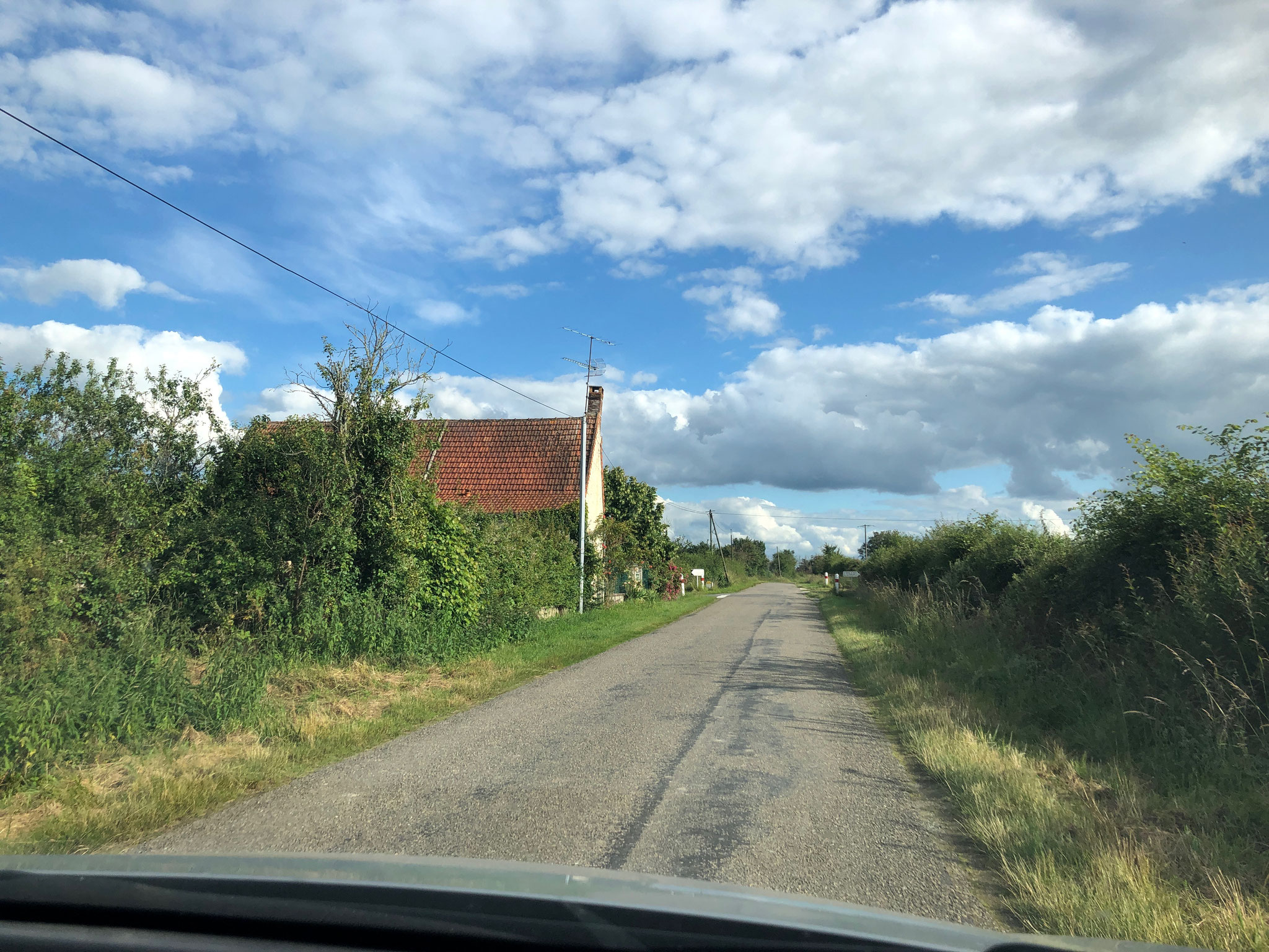 Route de St Christophe, vers Vicq