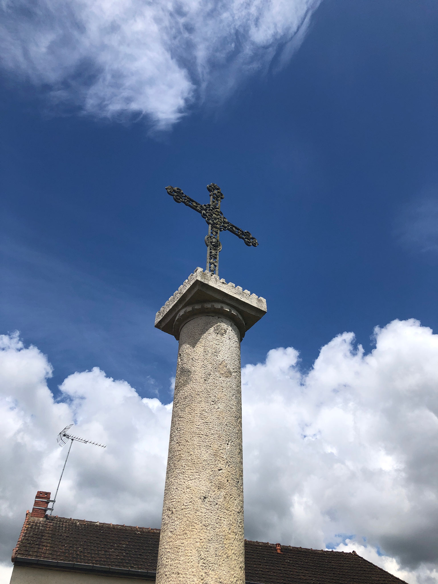 la Croix de l'Orme (route de st Christophe)