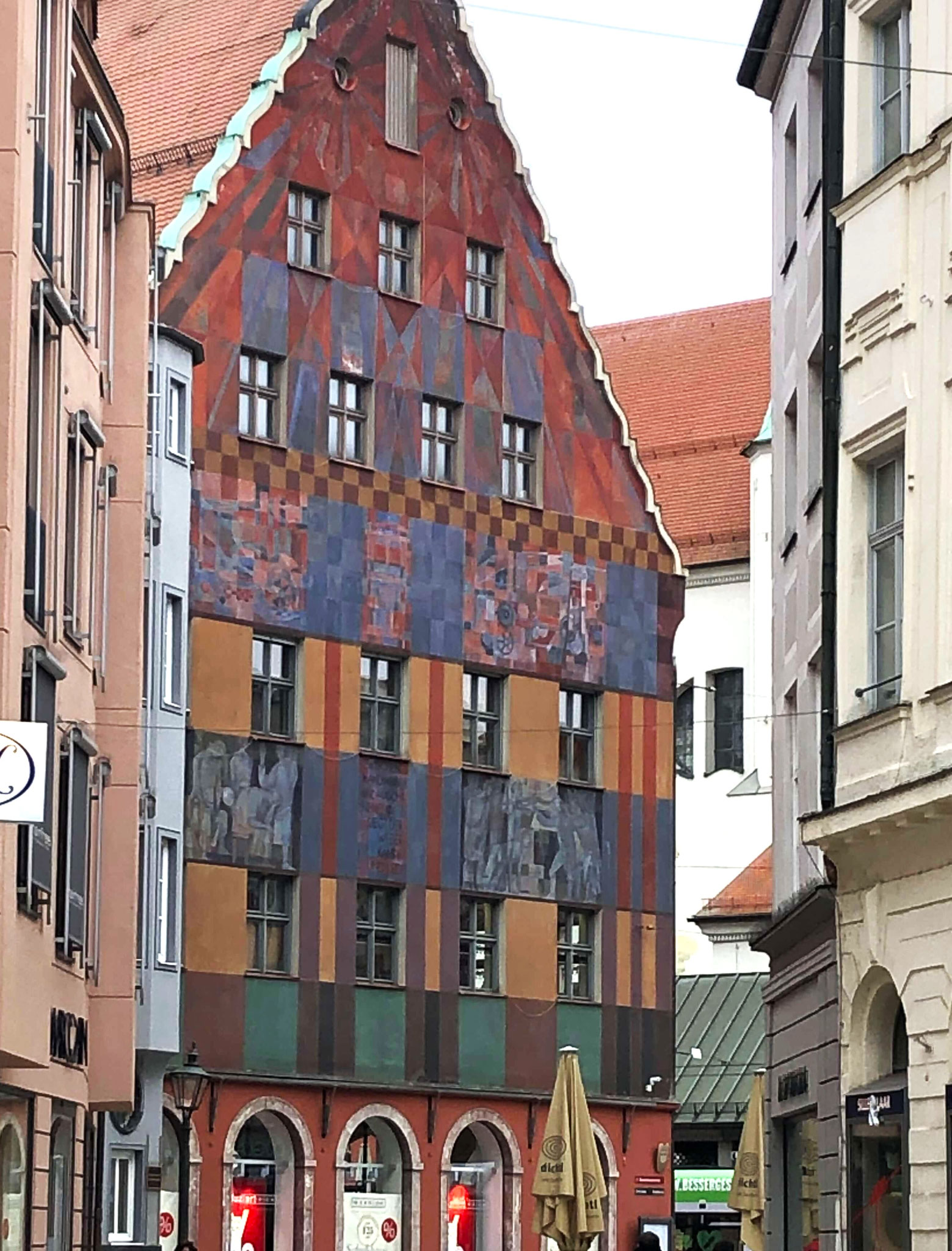 Das Weberhaus zeugt von Augsburg als Handwerker-Stadt