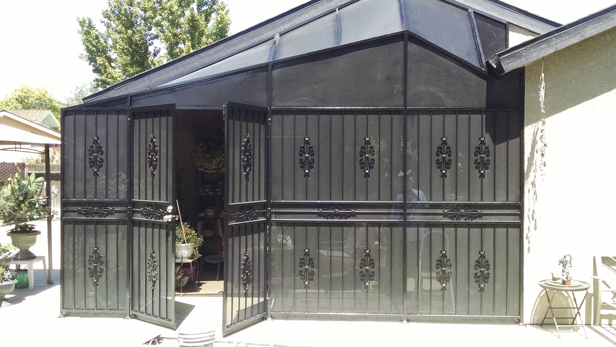 Porch Enclosures Condoor Security Wrought Iron Works