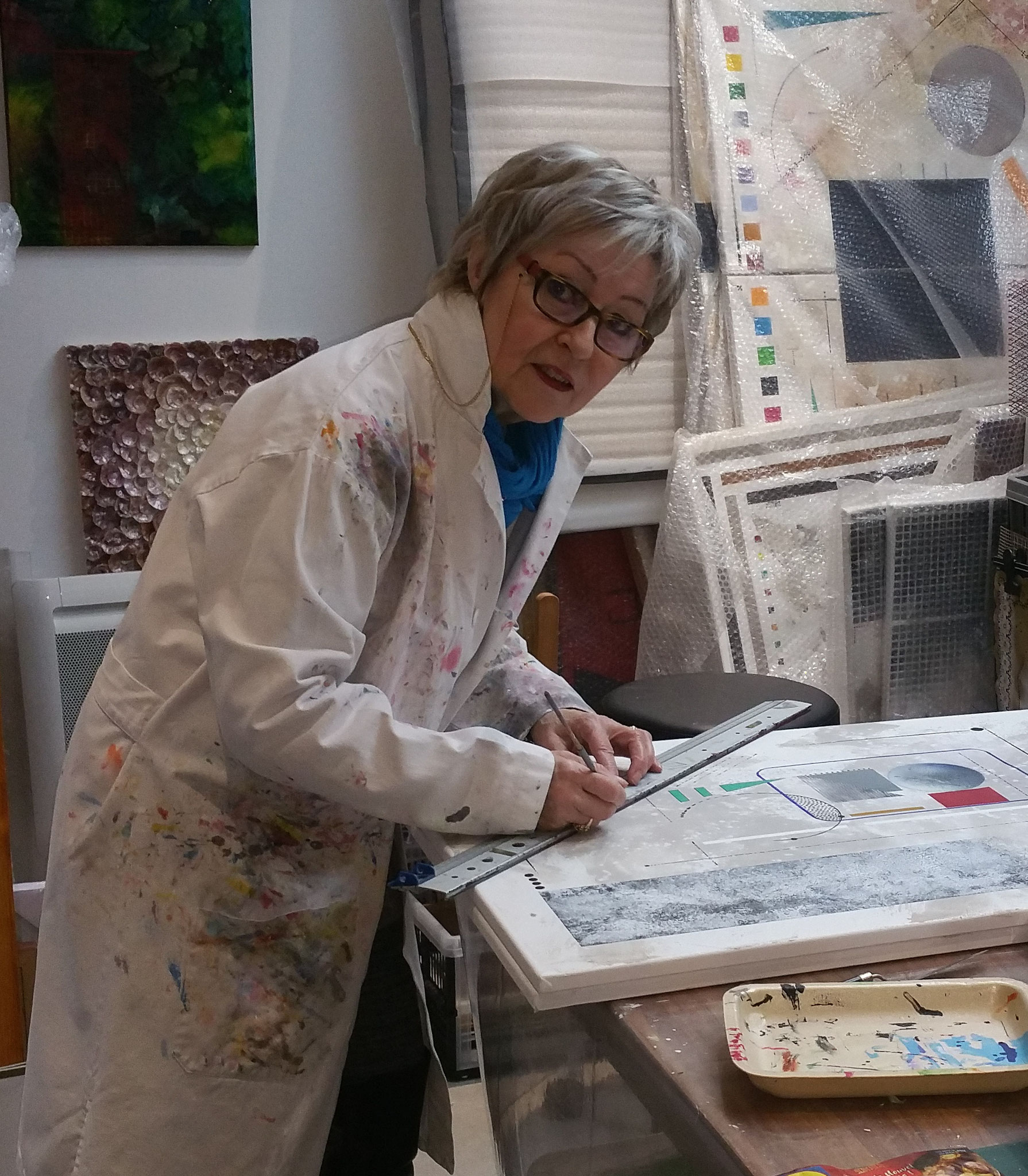 dans l'atelier