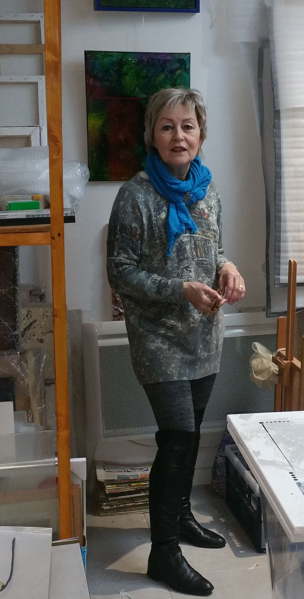 dans l'atelier