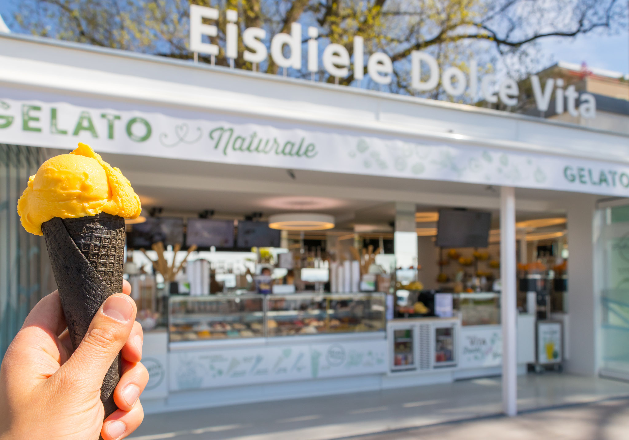 Eisdiele Rankweil Vinomna Center Dolce Vita Eis Manufaktur in