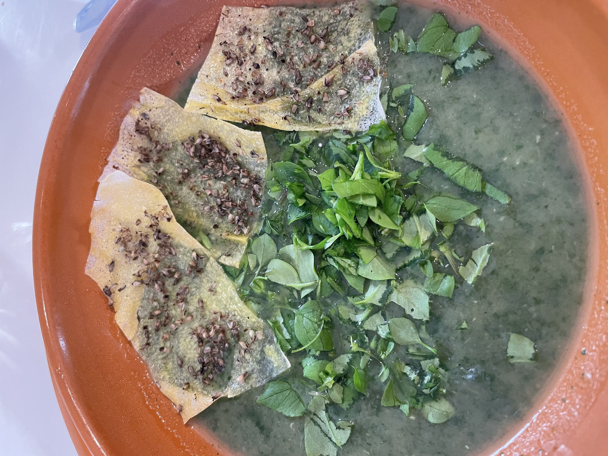 soupe ortie-coco-curry
