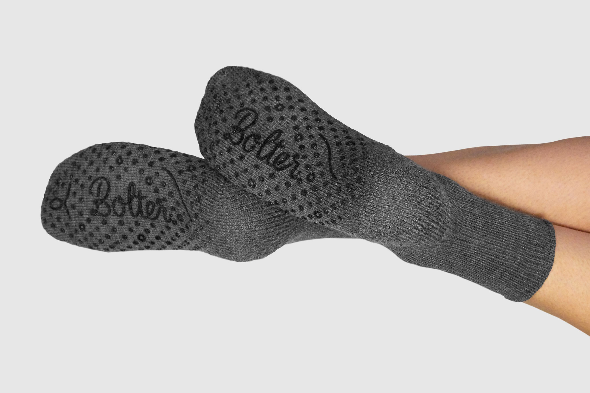 Absolut einzigartig sind die Kupfersocken von Bolter.