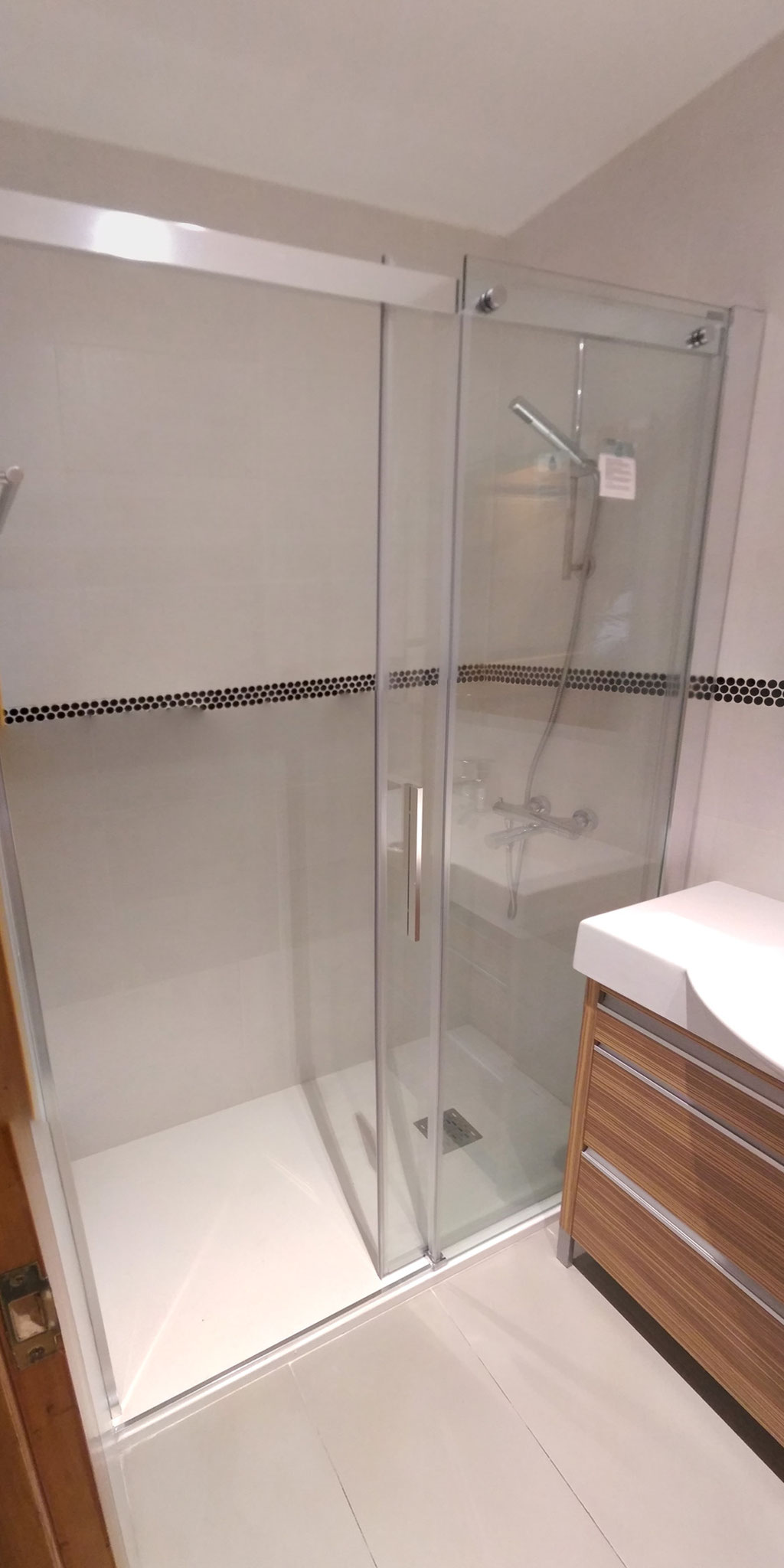 Cambio de bañera a ducha San Sebastian