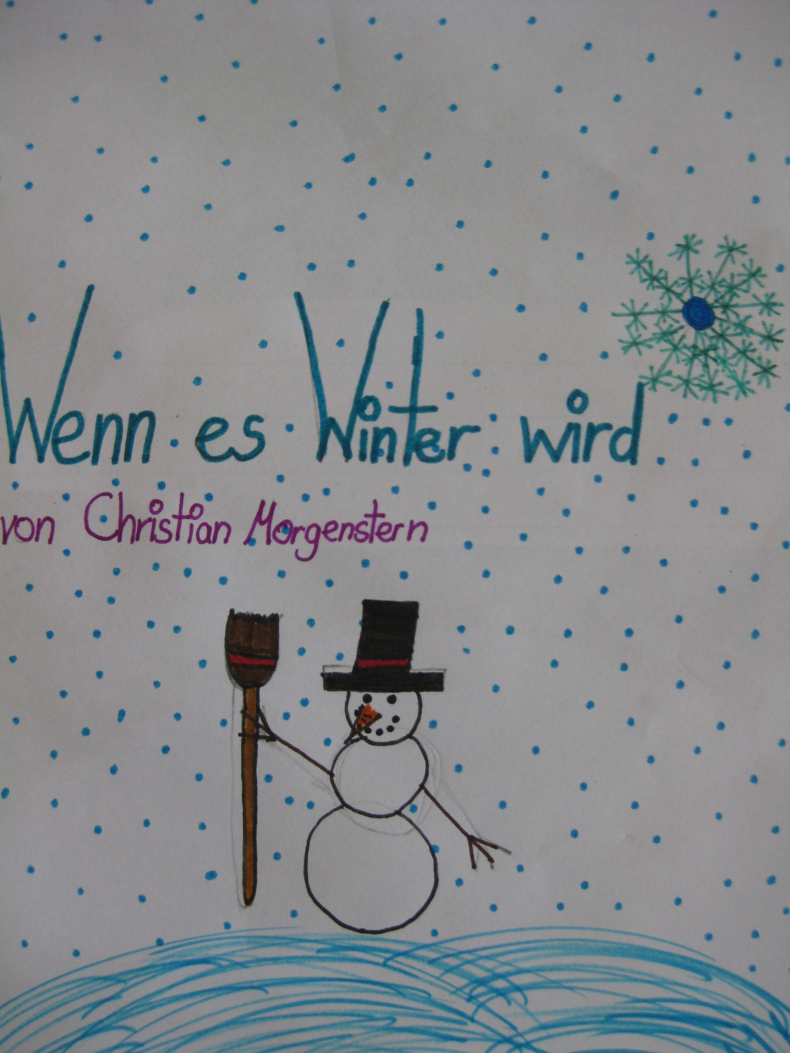 Die Klasse 4a lernt Christian und