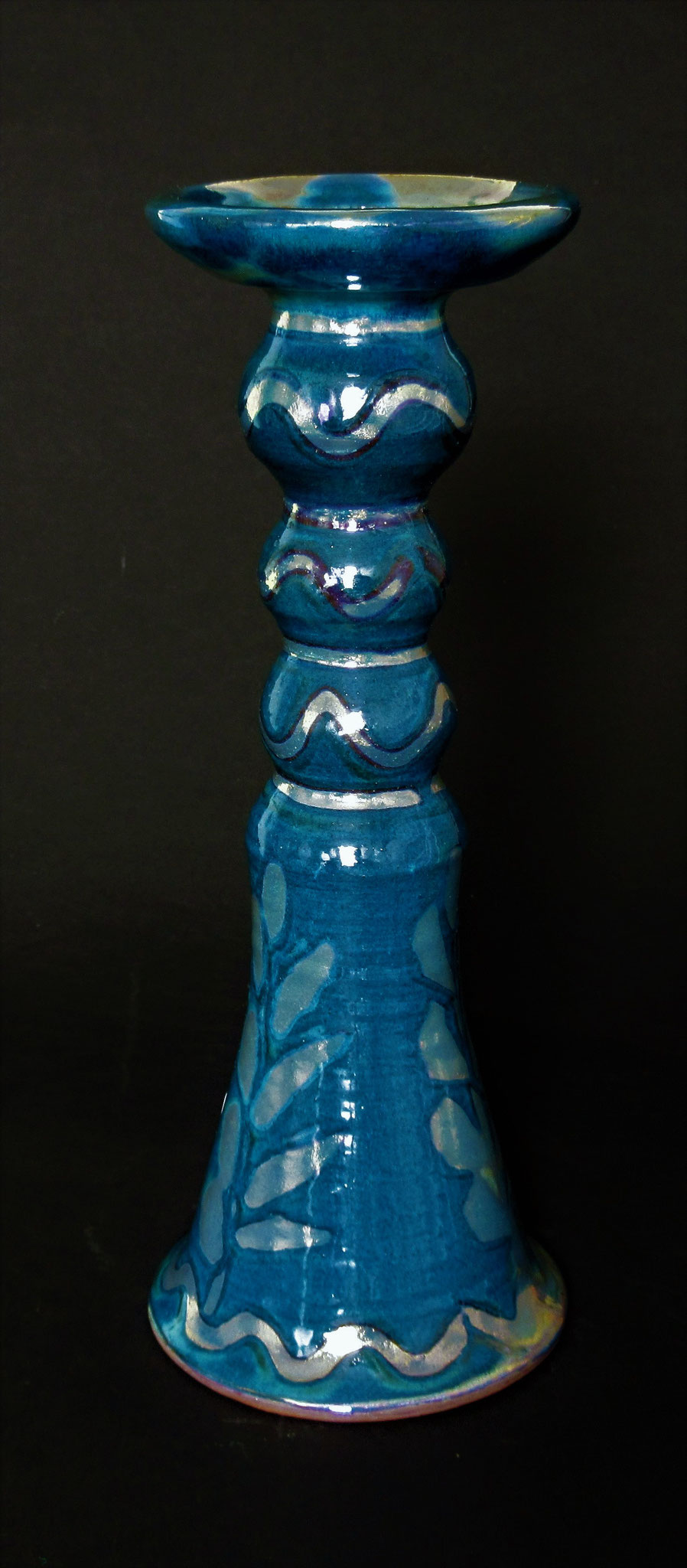 Candlestick. 30cm high. £65. Various designs from Rum's Eg gallery. 