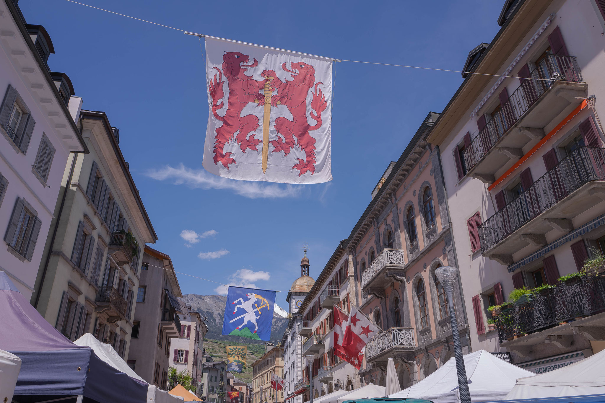 Markt in Sion