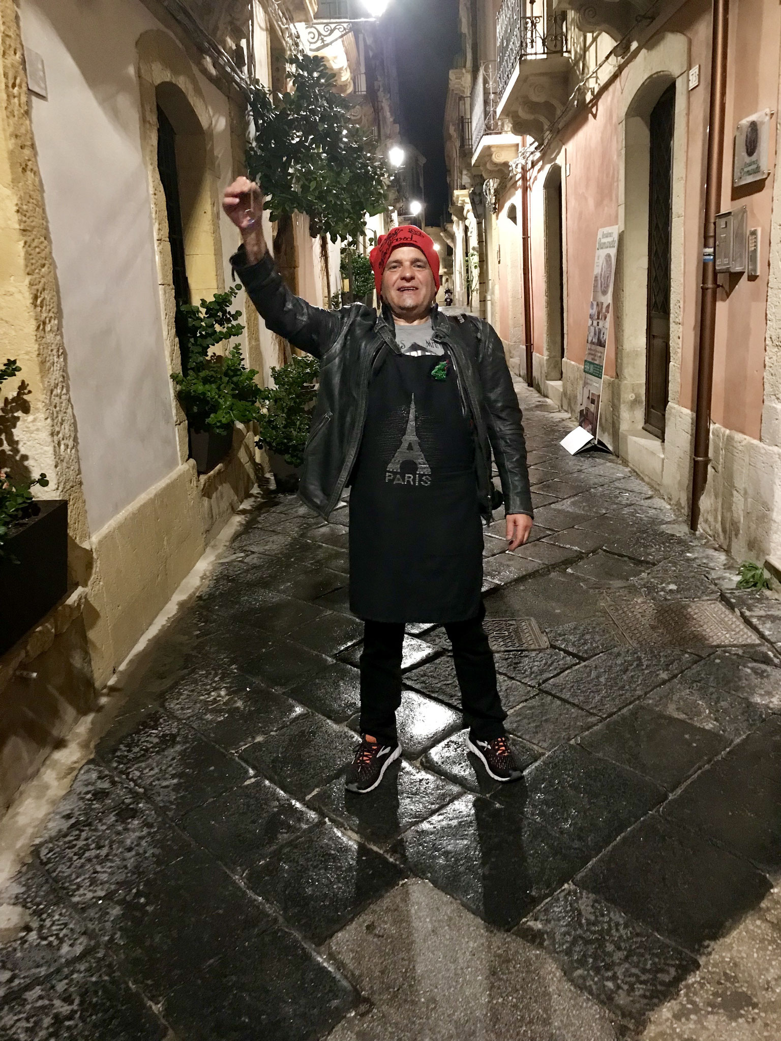 Abendessen in Siracusa