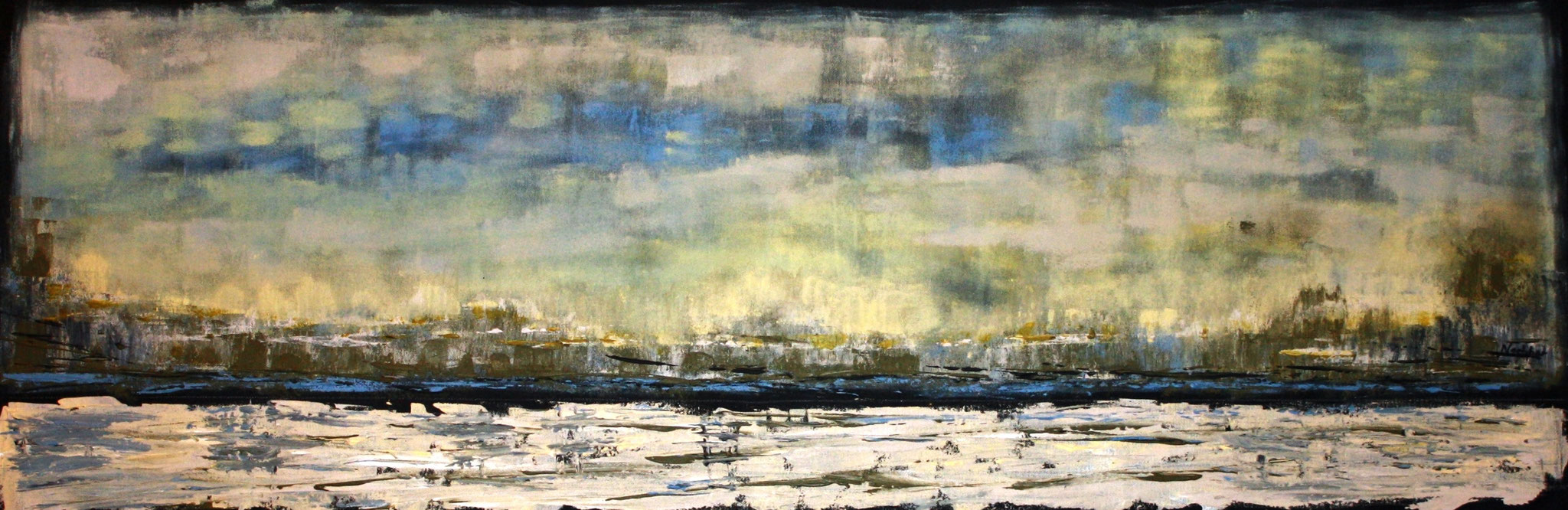Skyline am Fluss