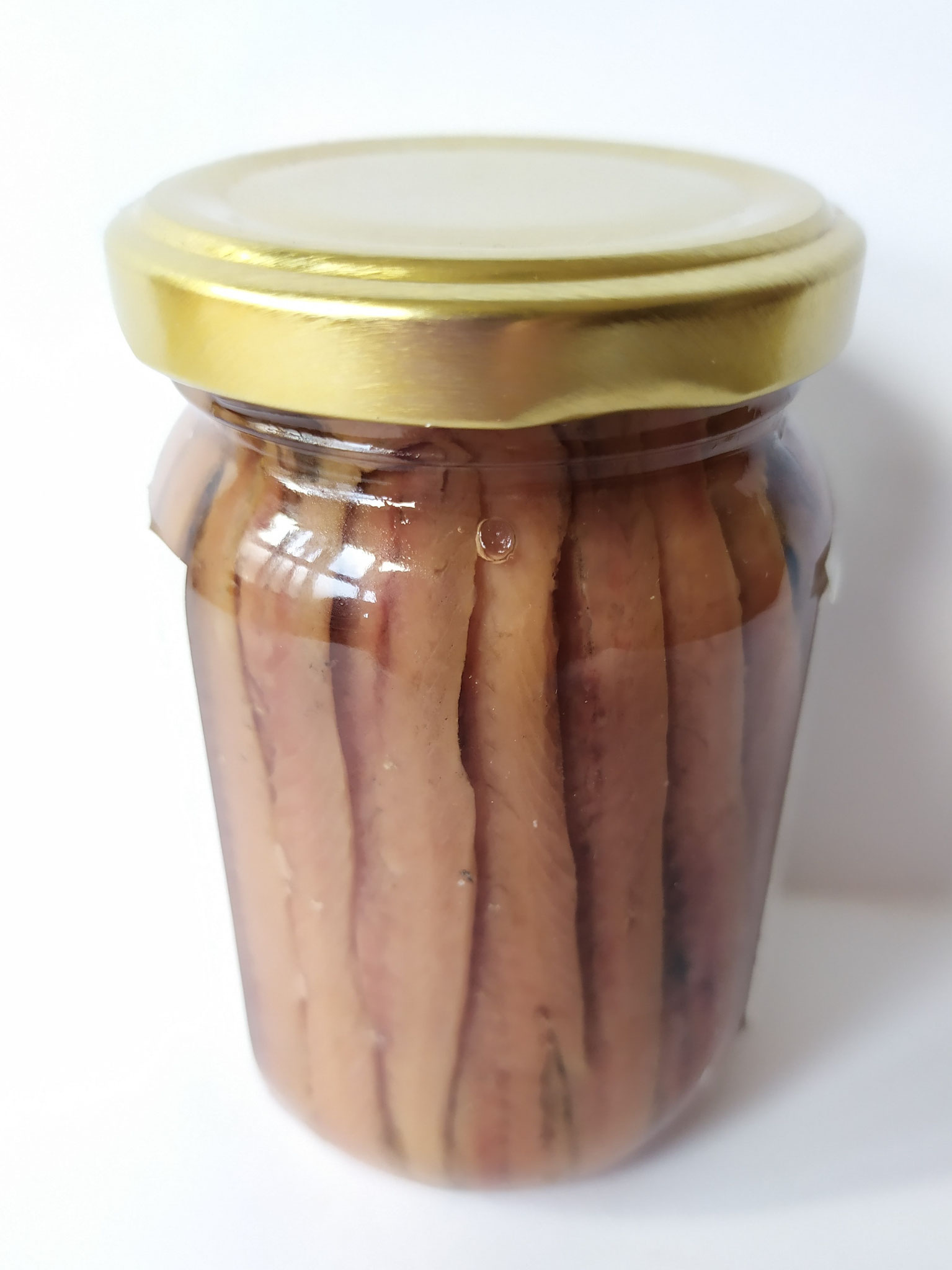 Tarros de cristal de anchoas