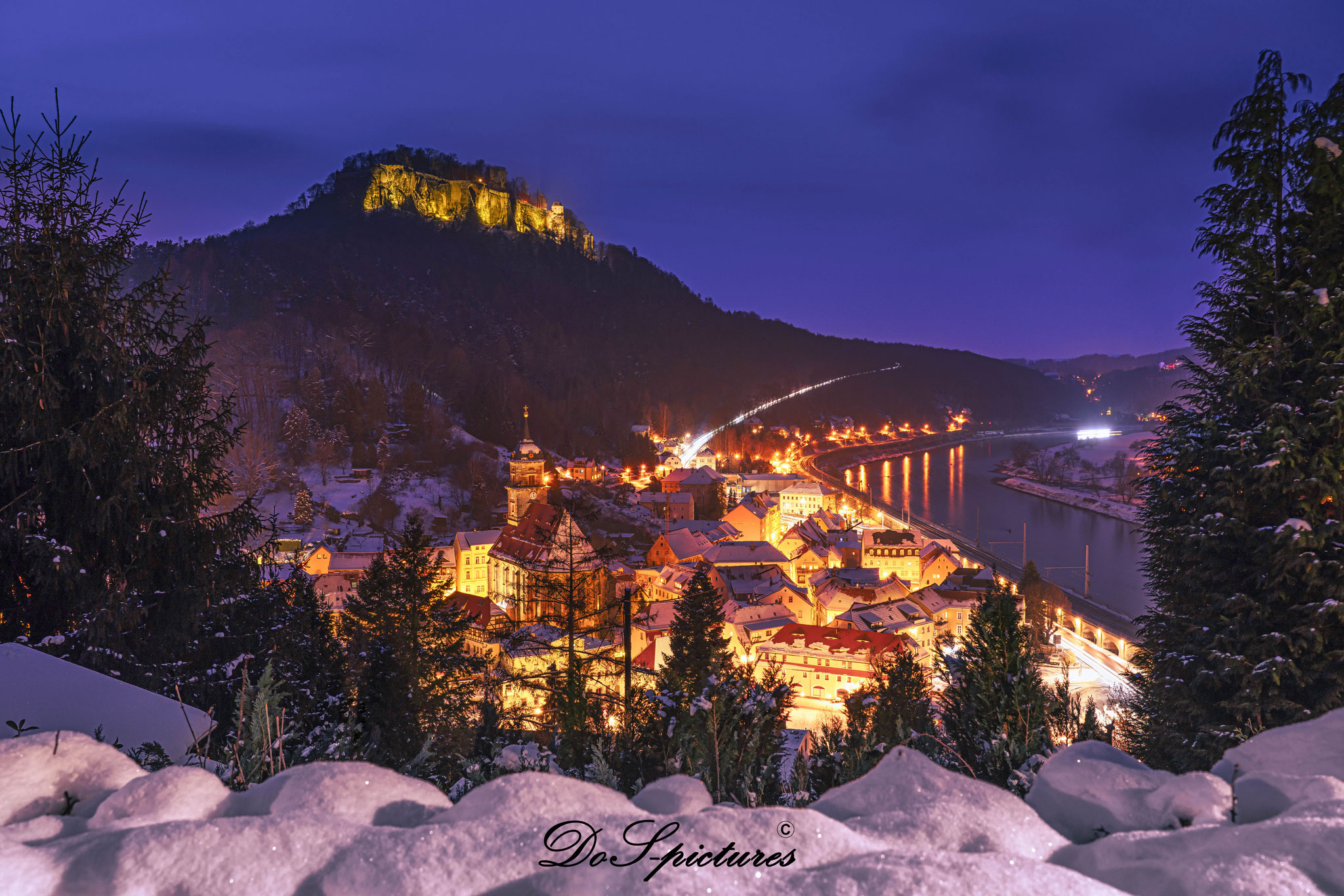 Königstein mit Festung