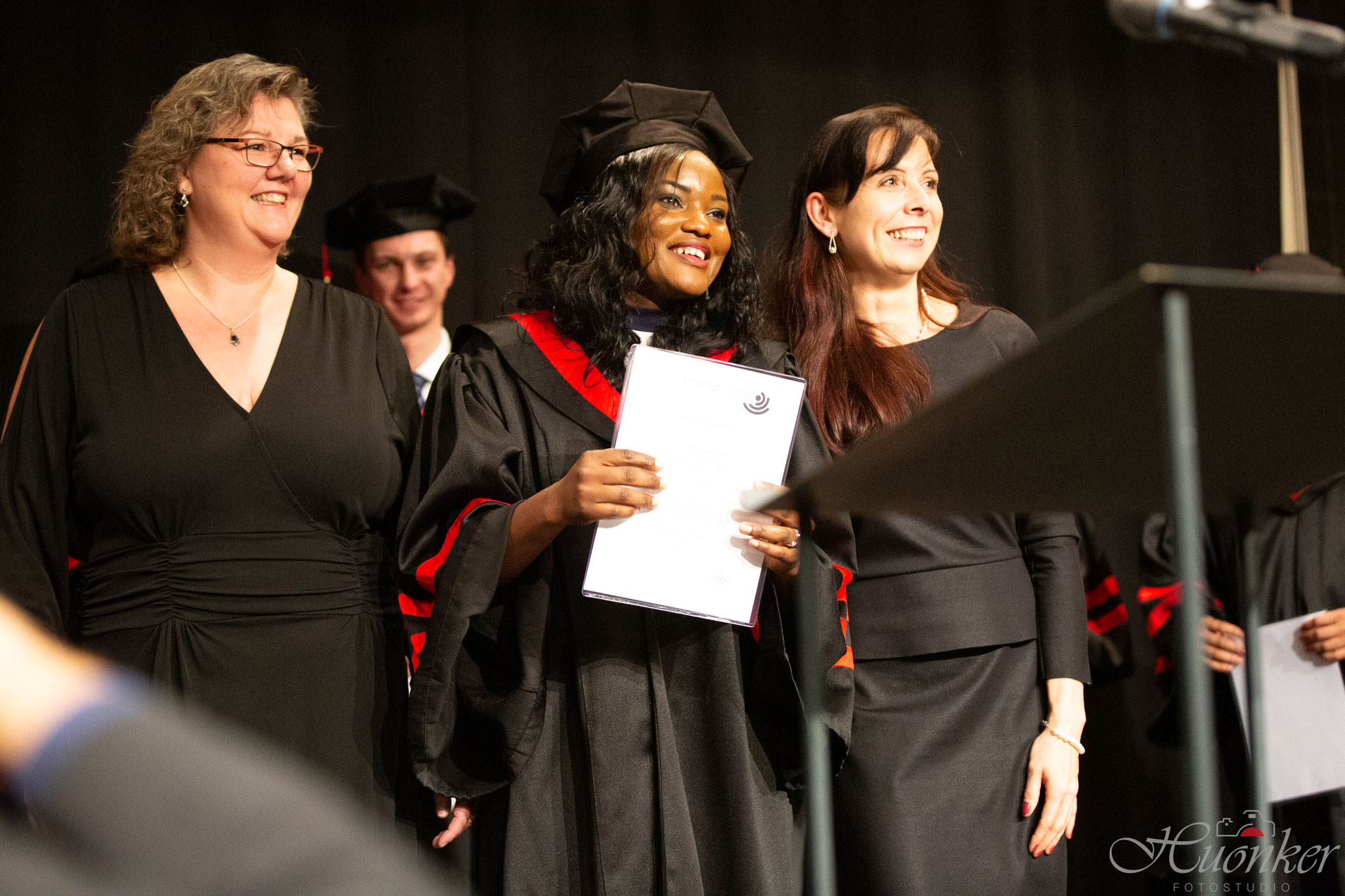 Diplomüberreichung für den Master of Science in Rottweil