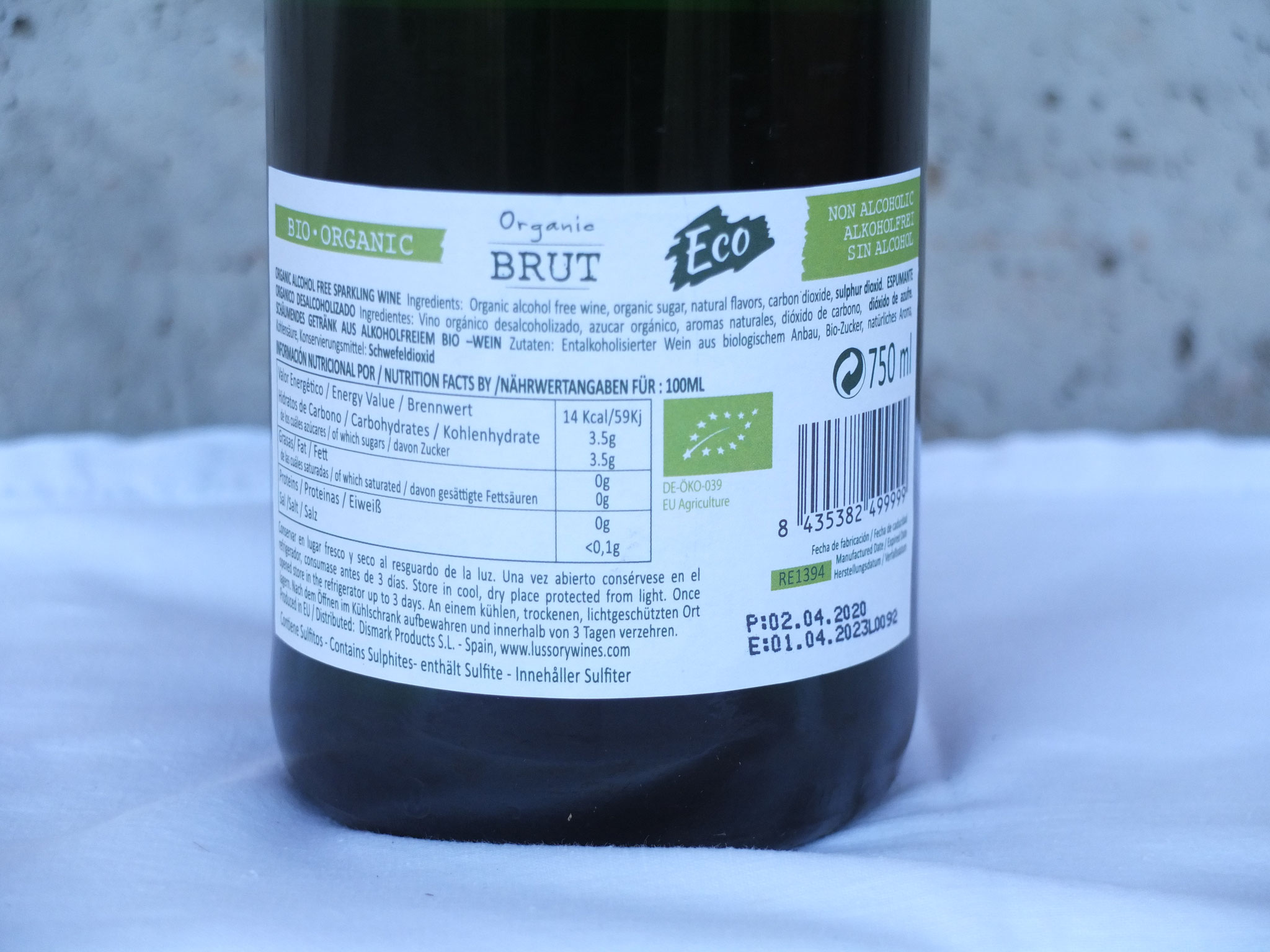 Lussory Brut - Weinpalette Wiesloch