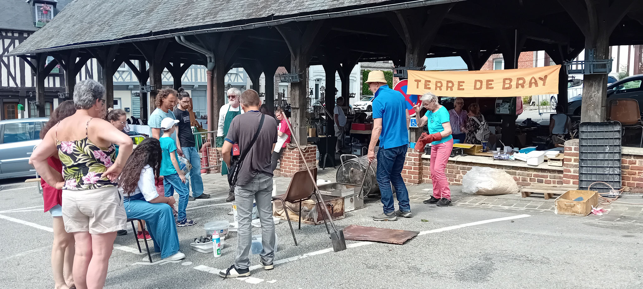 Marché sous la halle 29 juin 2025