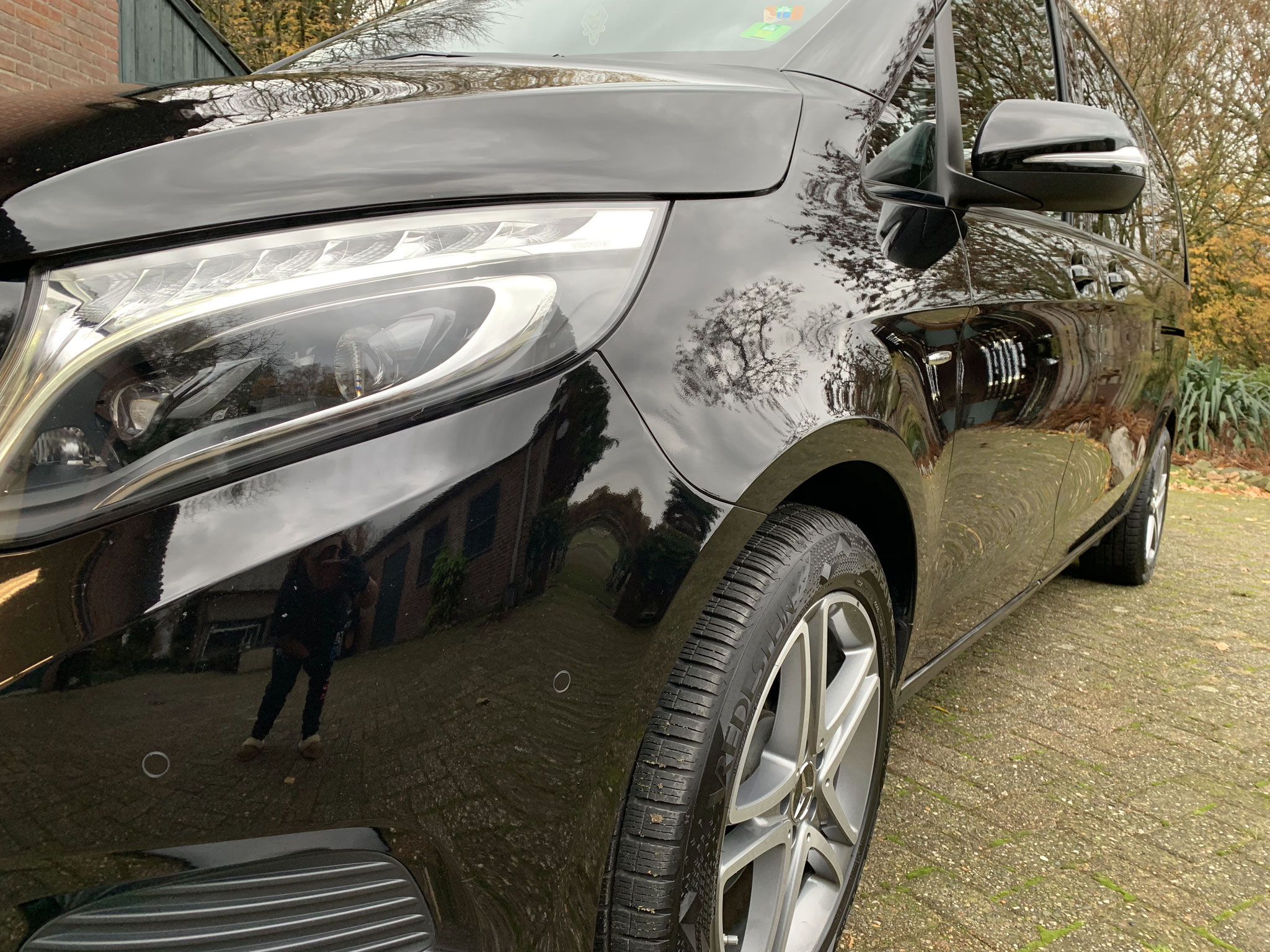 Mercedes V-Class 250D full detailing + winter wax