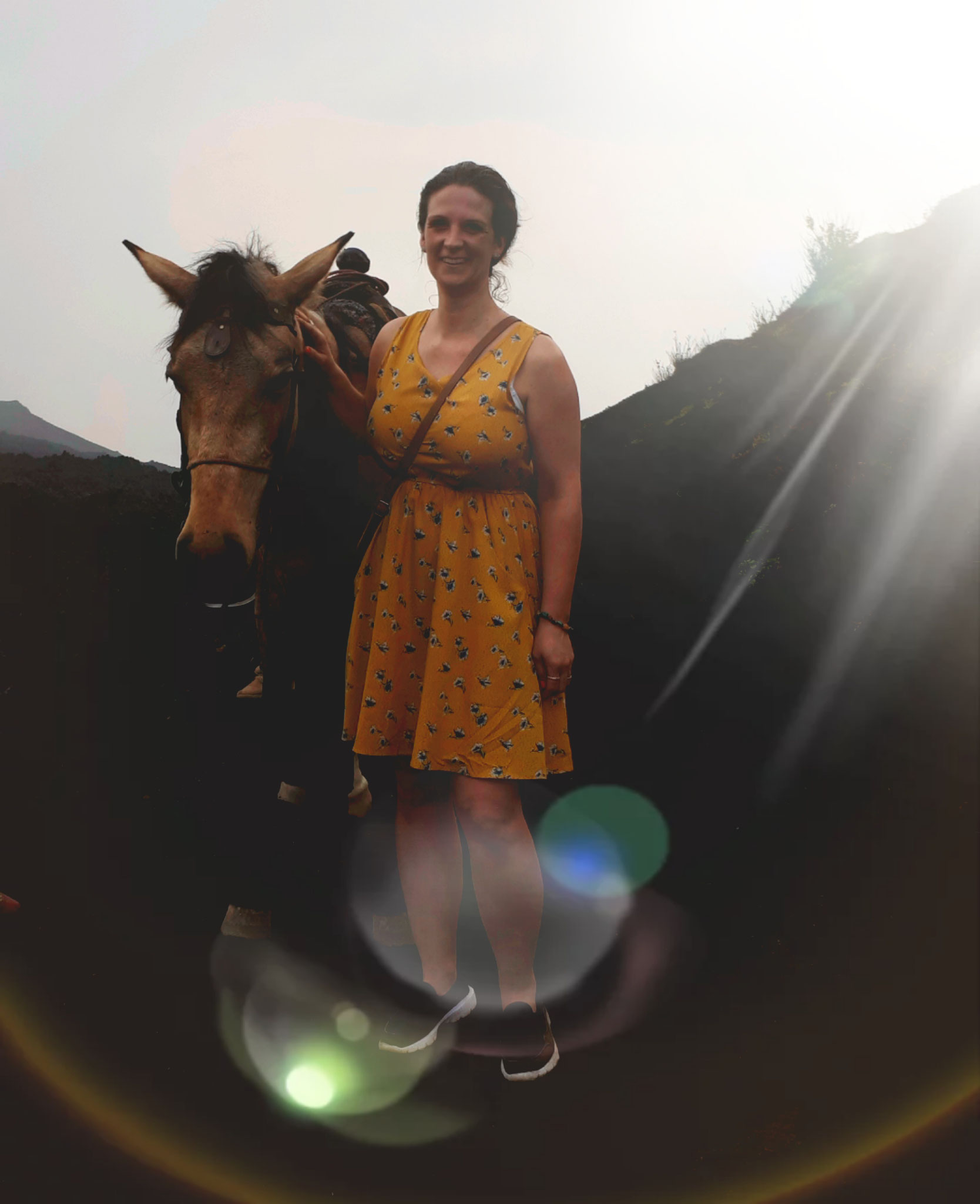 Me and the Horse Pacaya Volcano