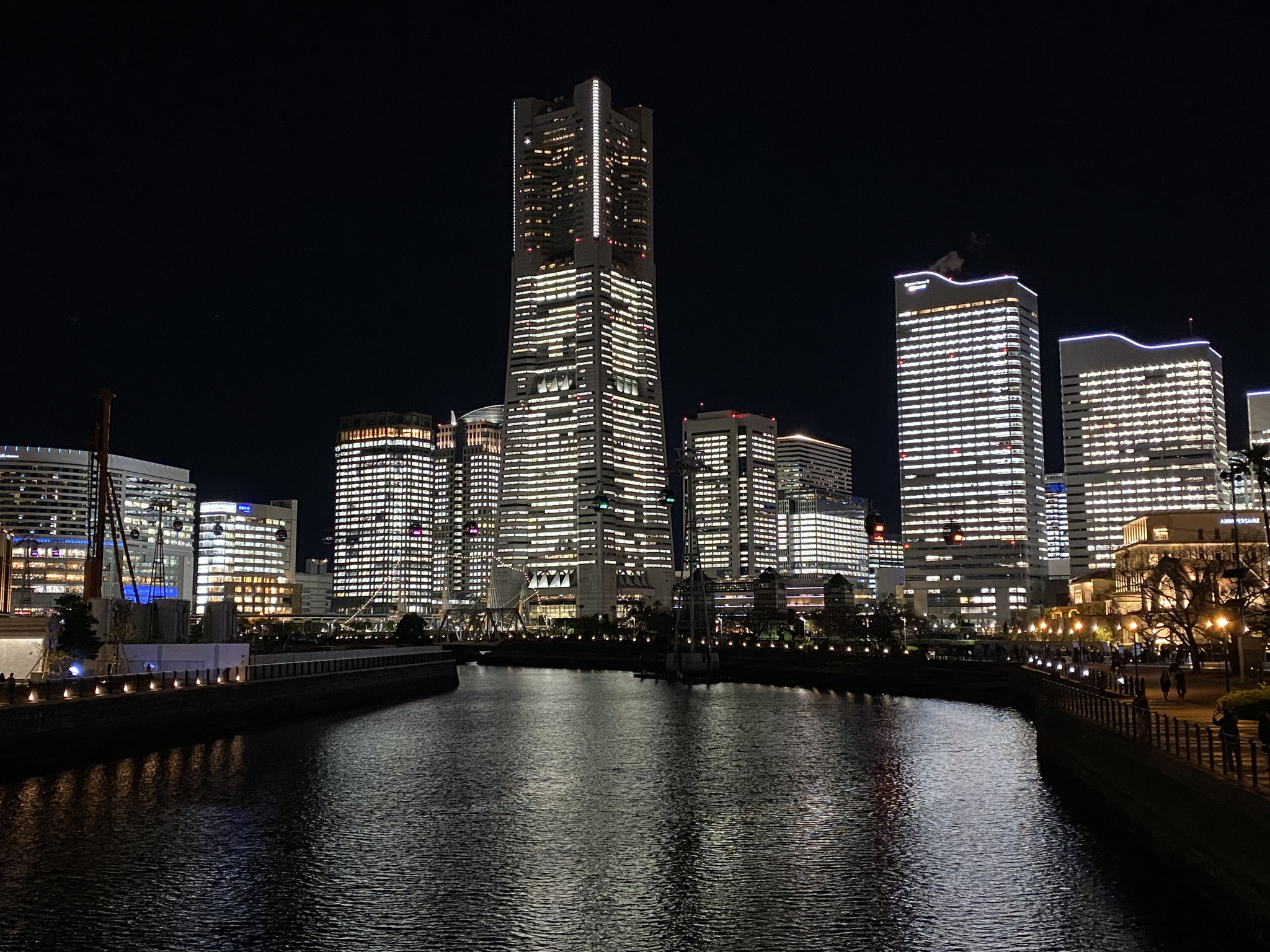 万国橋からWhite Illumination:2023年12月 