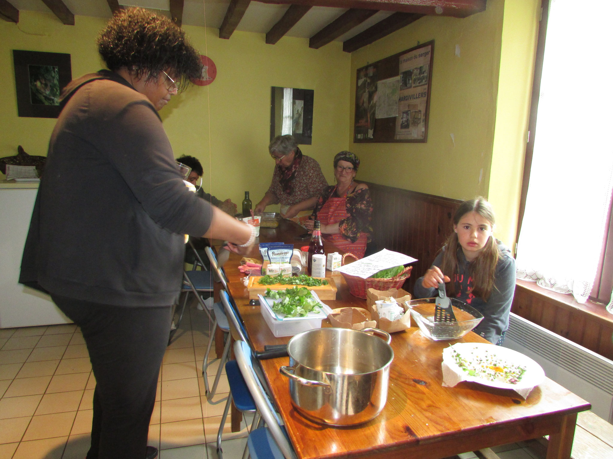 Atelier cuisine et plantes sauvages - juin 2025