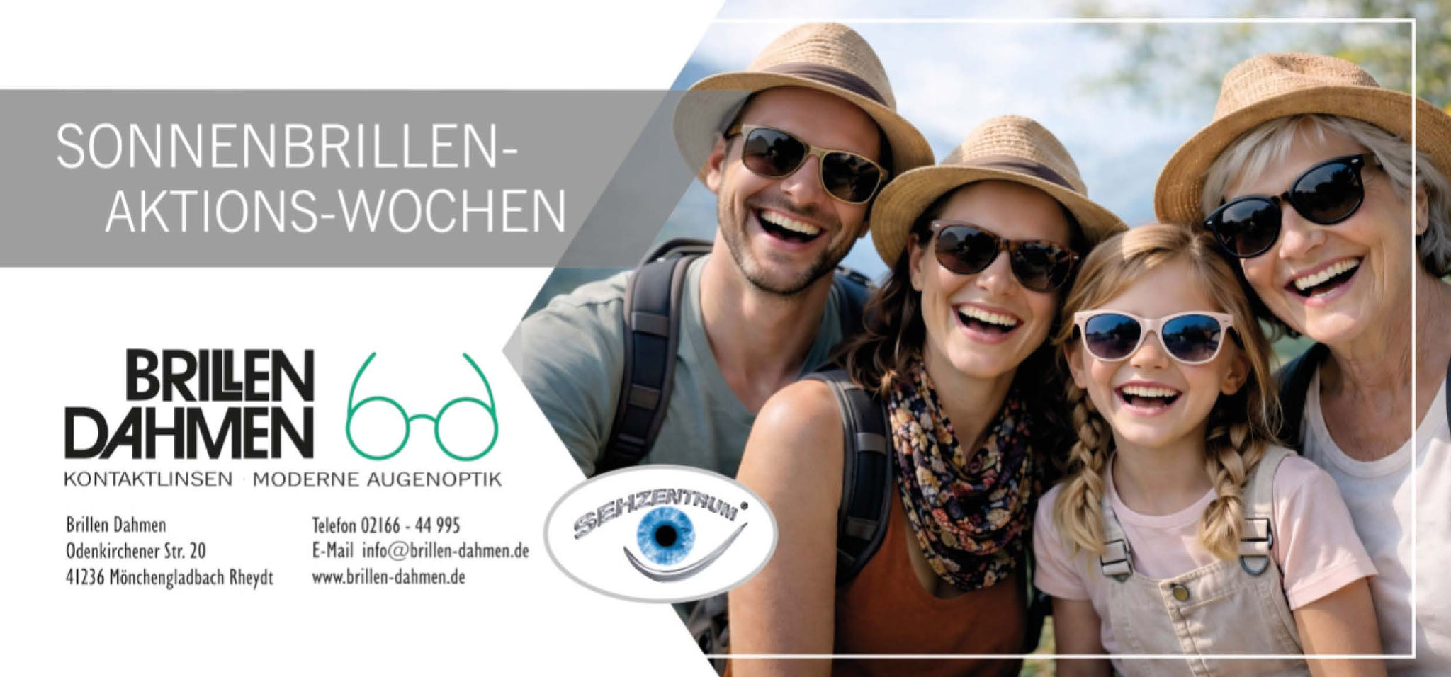Sonnenbrillen-Aktionswochen