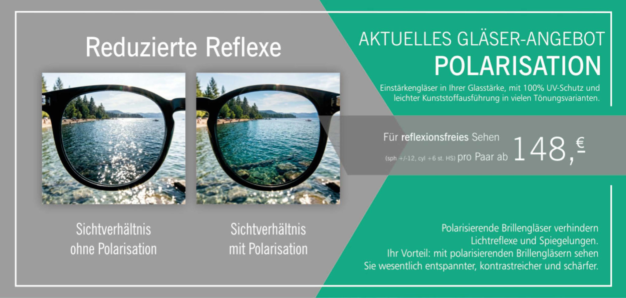 Polarisierende Brillengläser