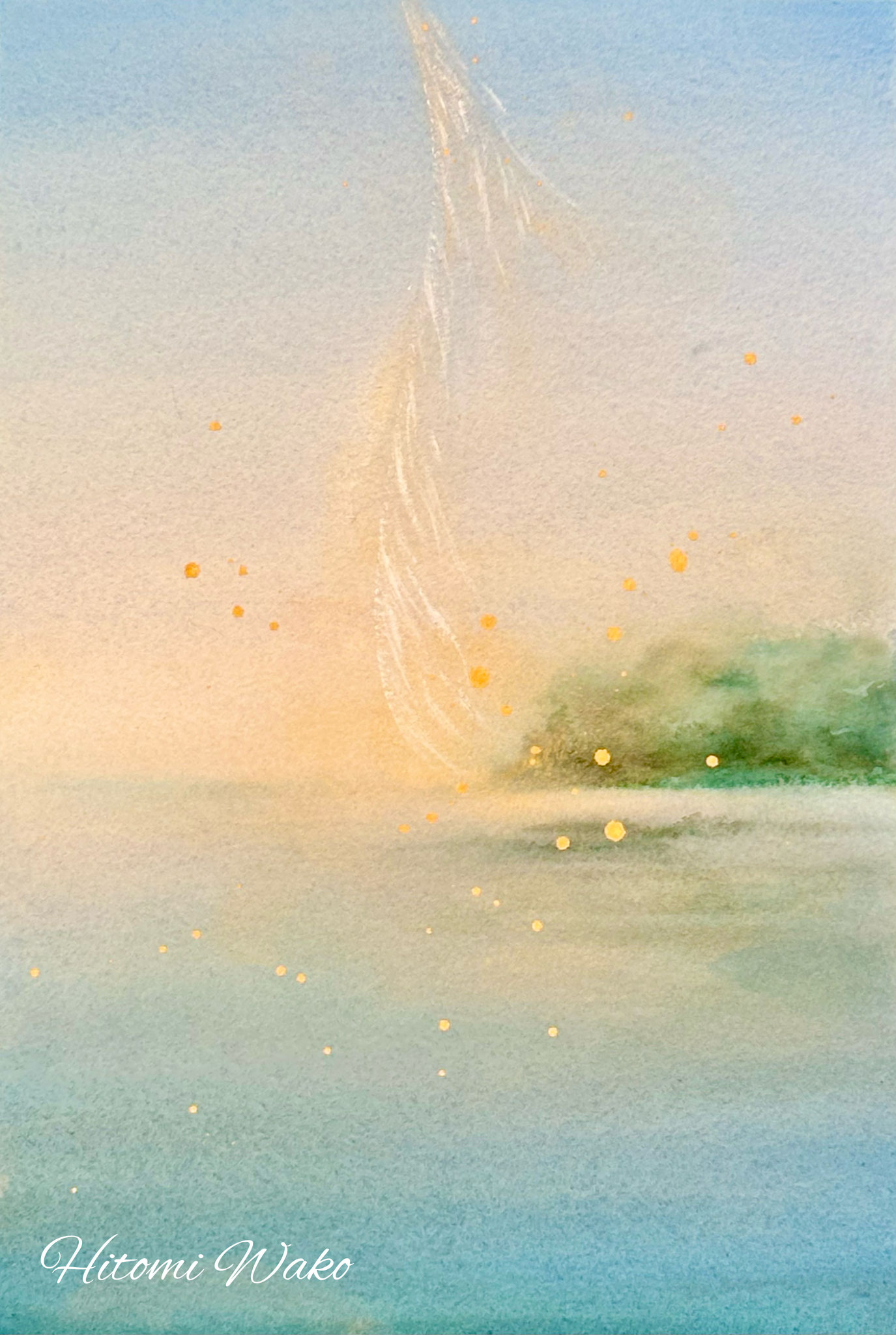 春を言祝ぐ湖水の主３