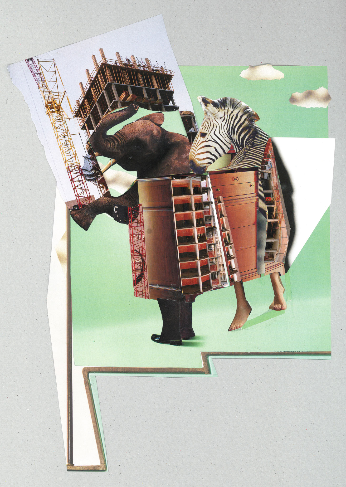 Collage by deborah harris