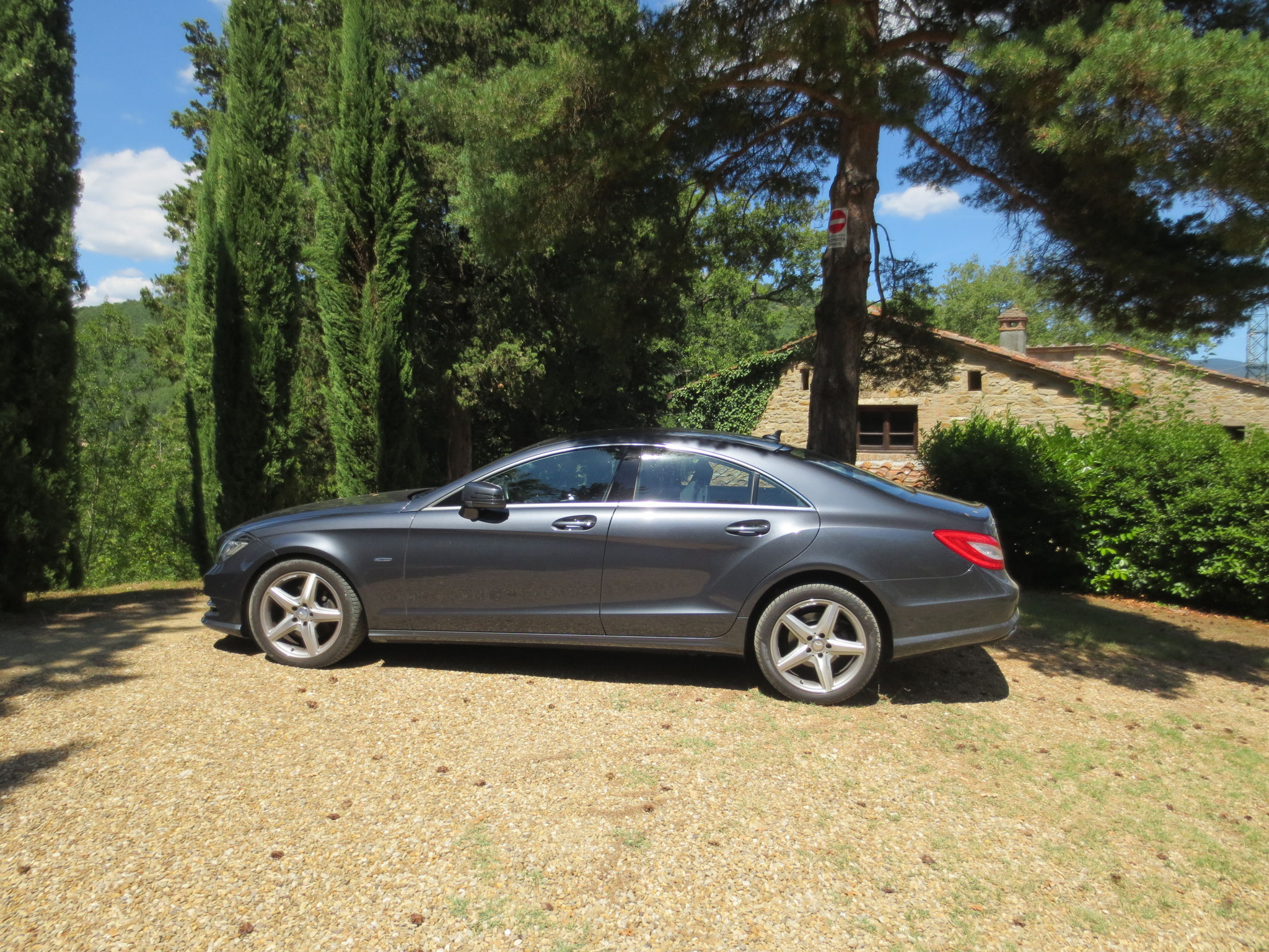 Unser Ferienanwesen: Villa Casale di Renata, Loc. La Casa (Rassina) - Der CLS auf seinem Platz!!