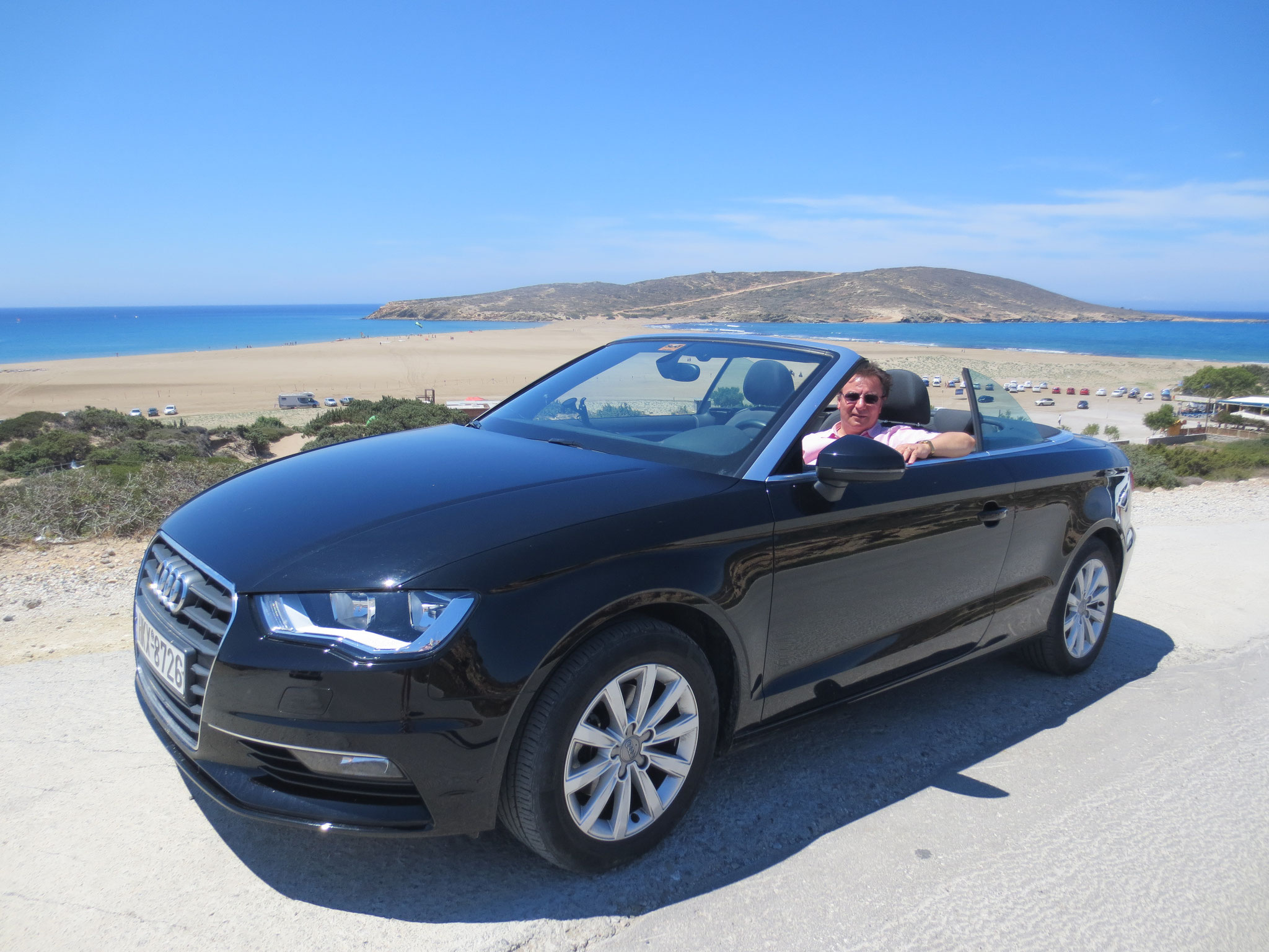 Unser Ferien-Cruiser: Ein Audi A3 Cabriolet
