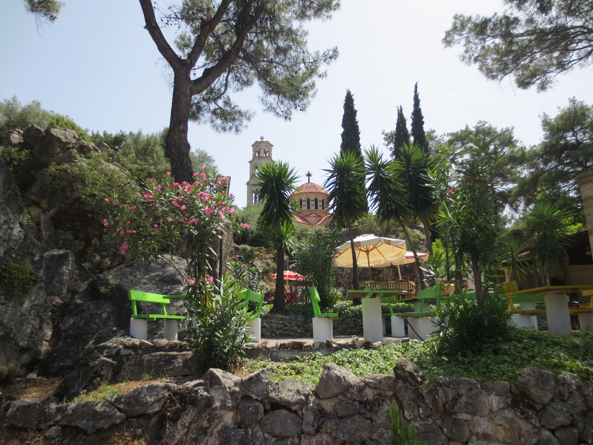 Profitis Ilias (Salakos) 798m hoher Berg - Inselmitte