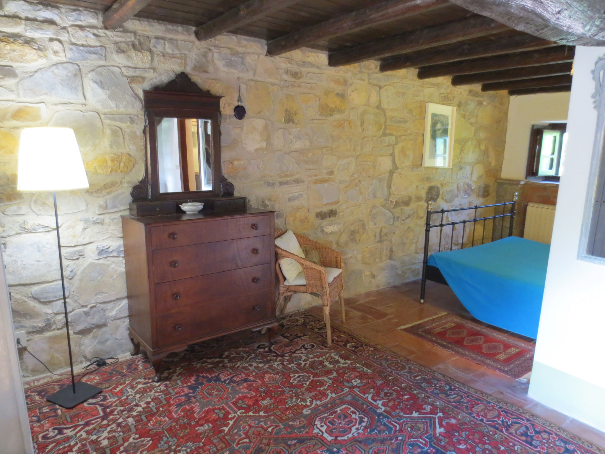 Unser Ferienanwesen: Villa Casale di Renata, Loc. La Casa (Rassina) - 270 qm Innenraum (Doppel-Schlafzimmer)