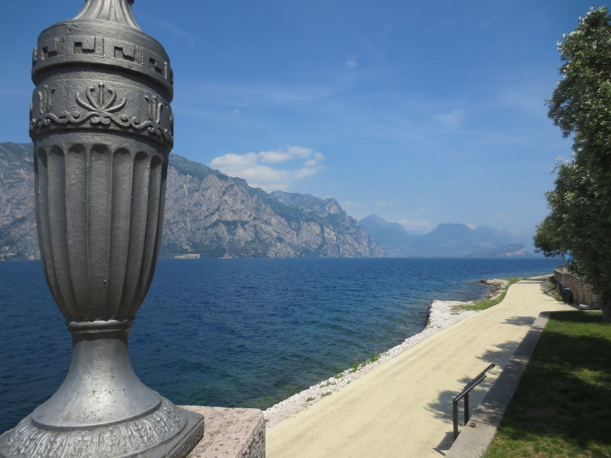 Gardasee-Ausflug - Ostufer (zw. Riva und Malcesine)
