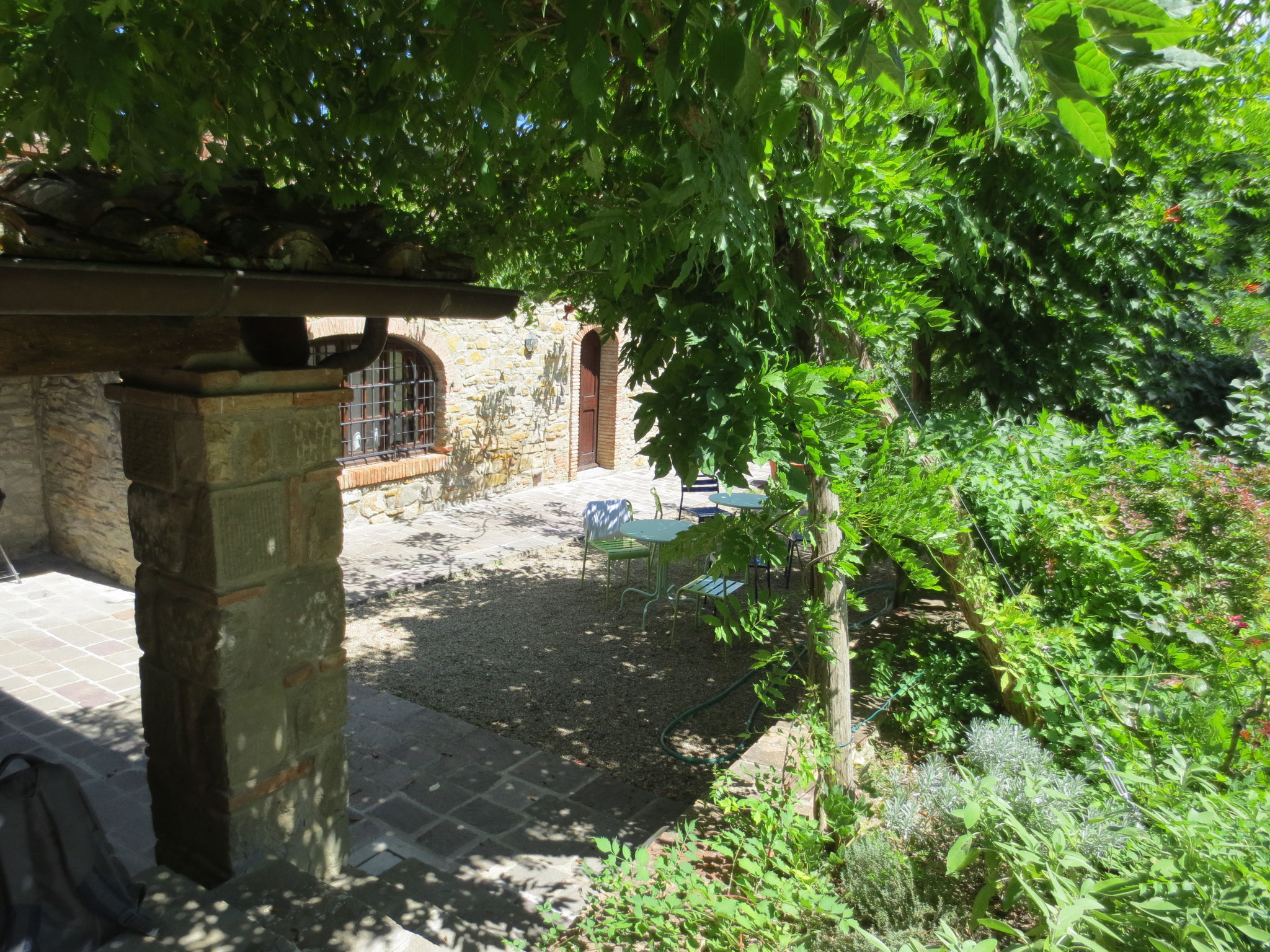 Unser Ferienanwesen: Villa Casale di Renata, Loc. La Casa (Rassina)