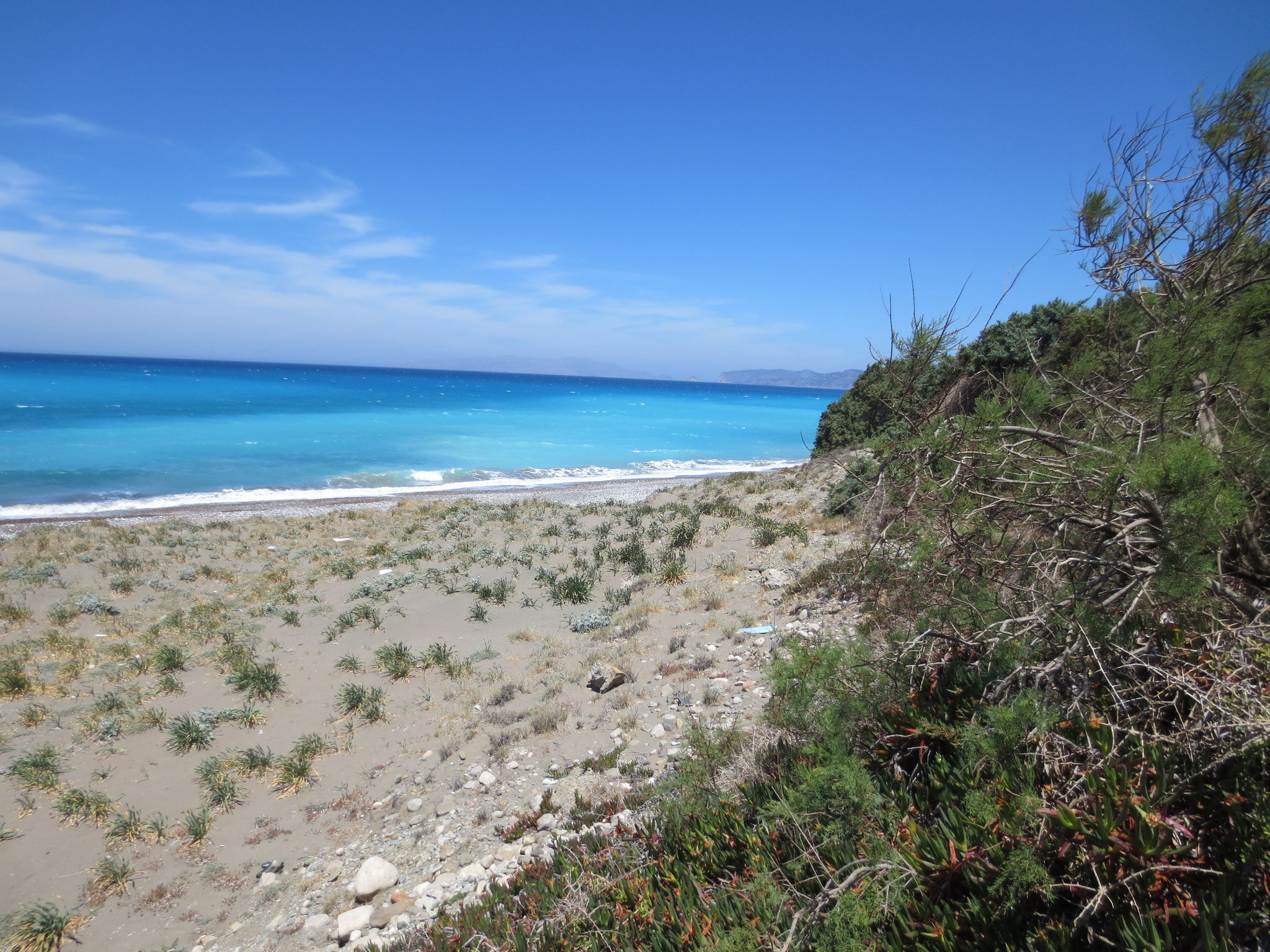 Road to Monolithos (Südwesten der Insel)