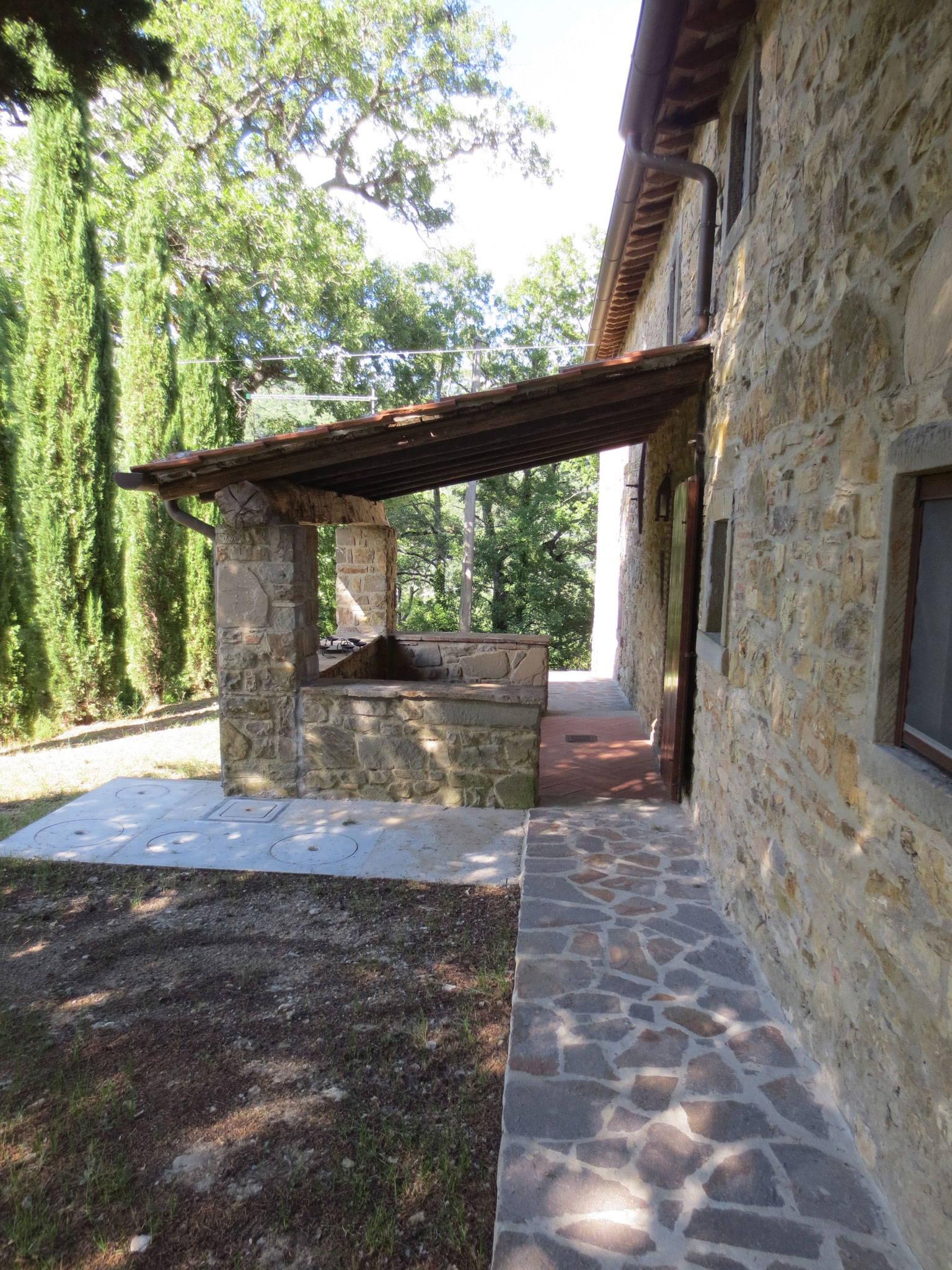 Unser Ferienanwesen: Villa Casale di Renata, Loc. La Casa (Rassina)