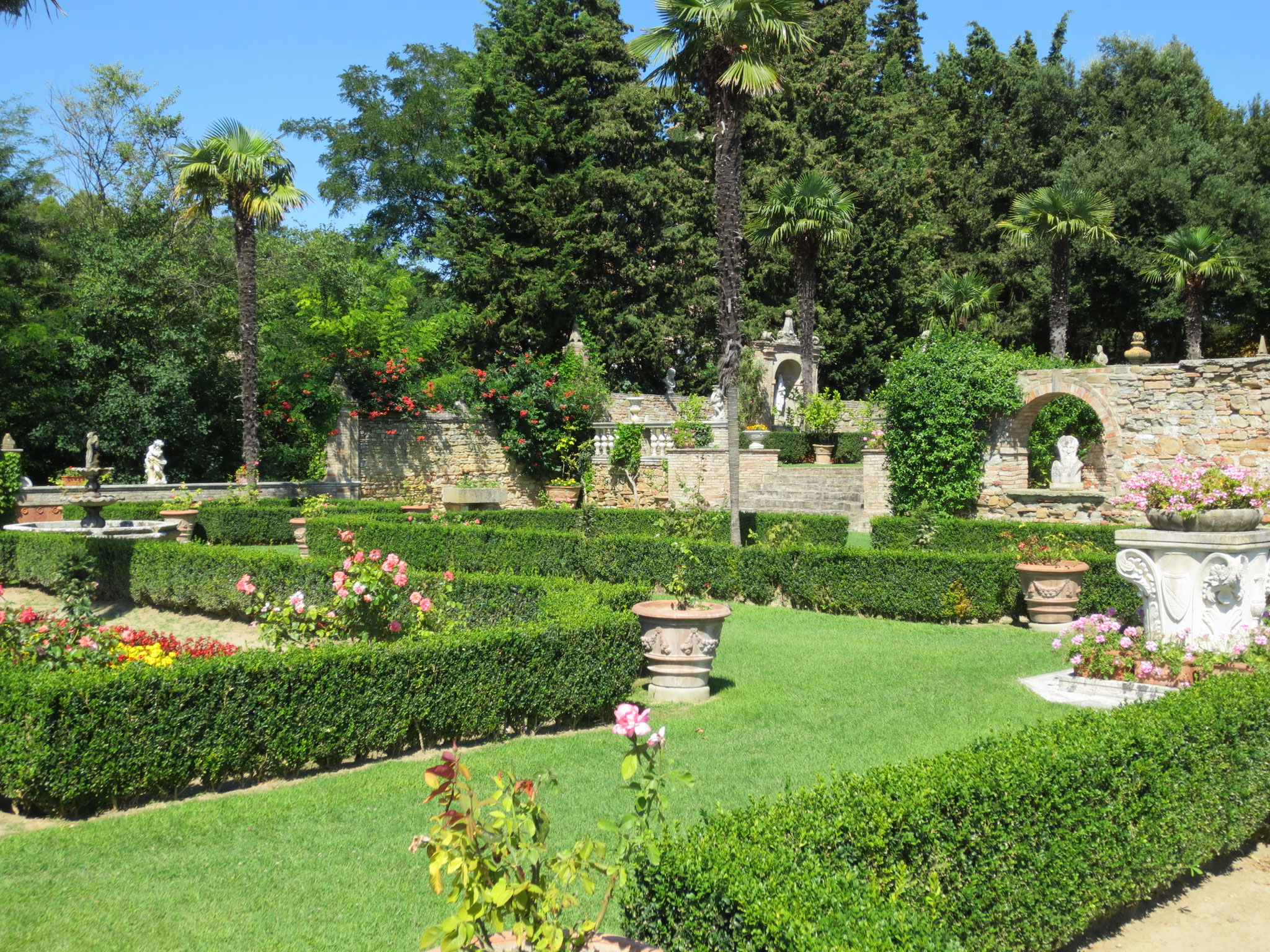 Ausklang der Ferien in der Villa Cattani Stuart XVII sec., Trebbiantico (Pesaro, Le Marche)