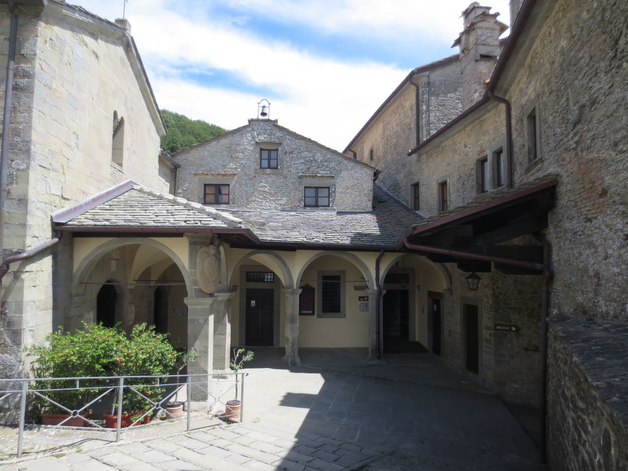Santuario Francescano La Verna (52010 Chiusi della Verna, Arezzo) - Der heilige Berg "La Verna" / Kloster La Verna