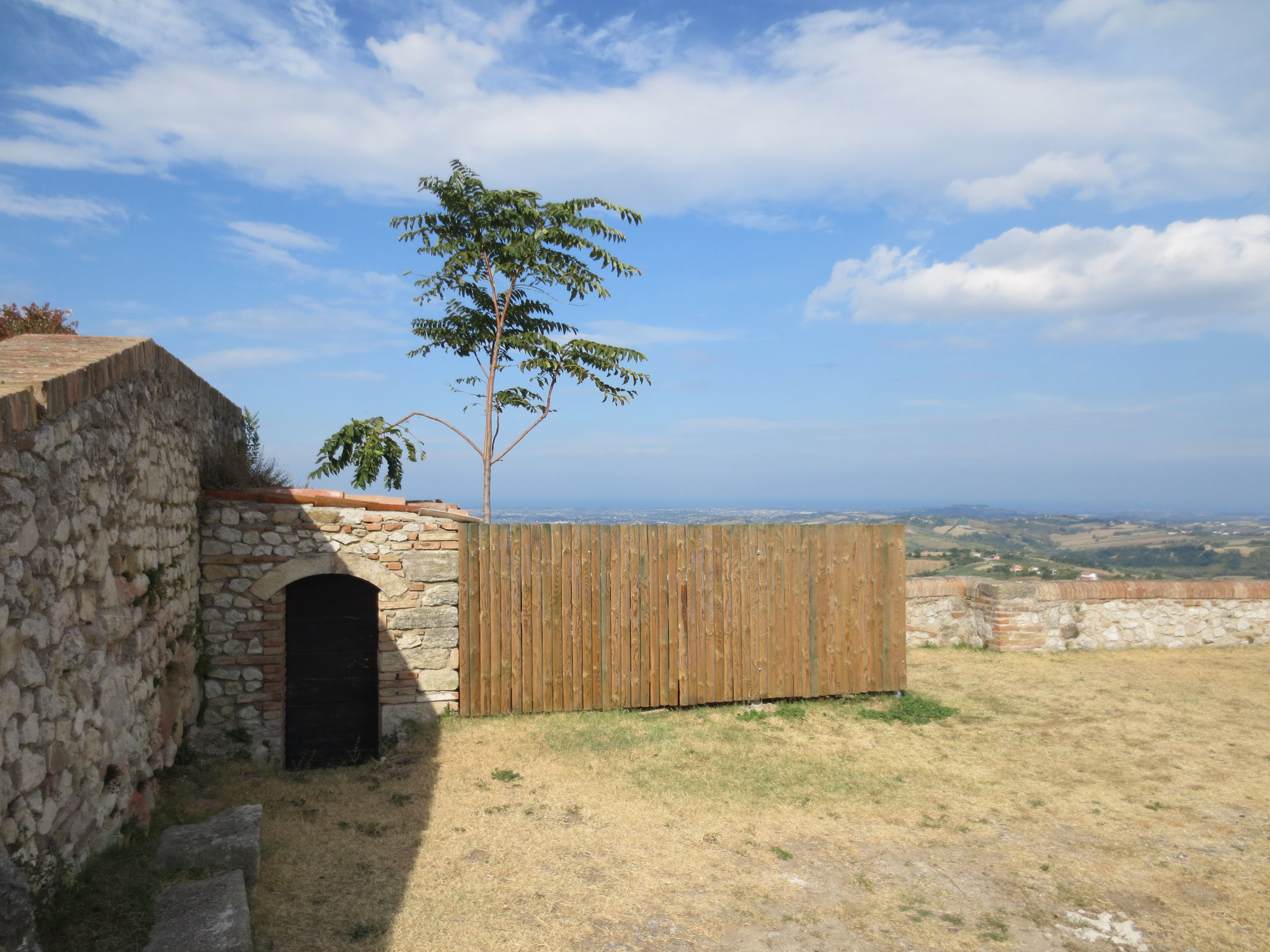 Verucchio: Auch eine Sehenswürdigkeit an diesem Ort.., die Rocca Malatestiana (Malatesta-Burg, 12. bis 16. Jahrhundert, auch bekannt als Castel del Sasso) 