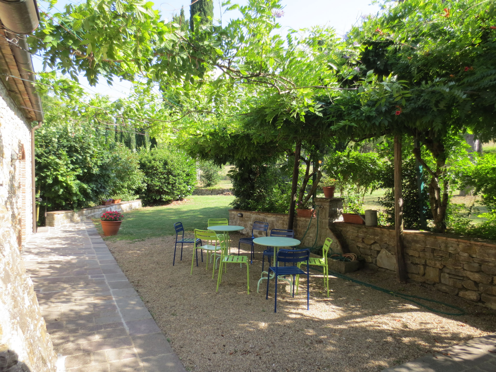 Unser Ferienanwesen: Villa Casale di Renata, Loc. La Casa (Rassina)