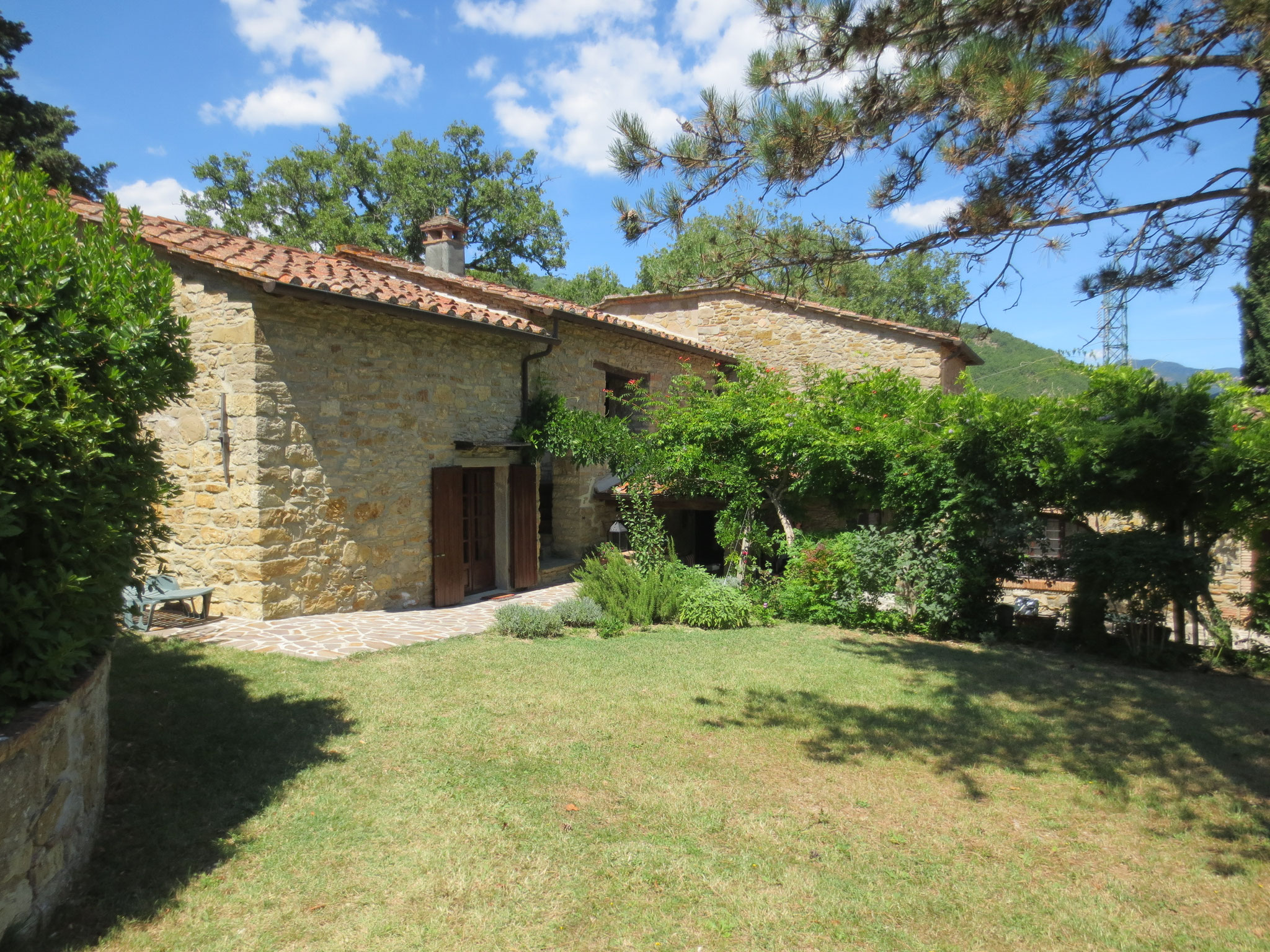 Unser Ferienanwesen: Villa Casale di Renata, Loc. La Casa (Rassina)