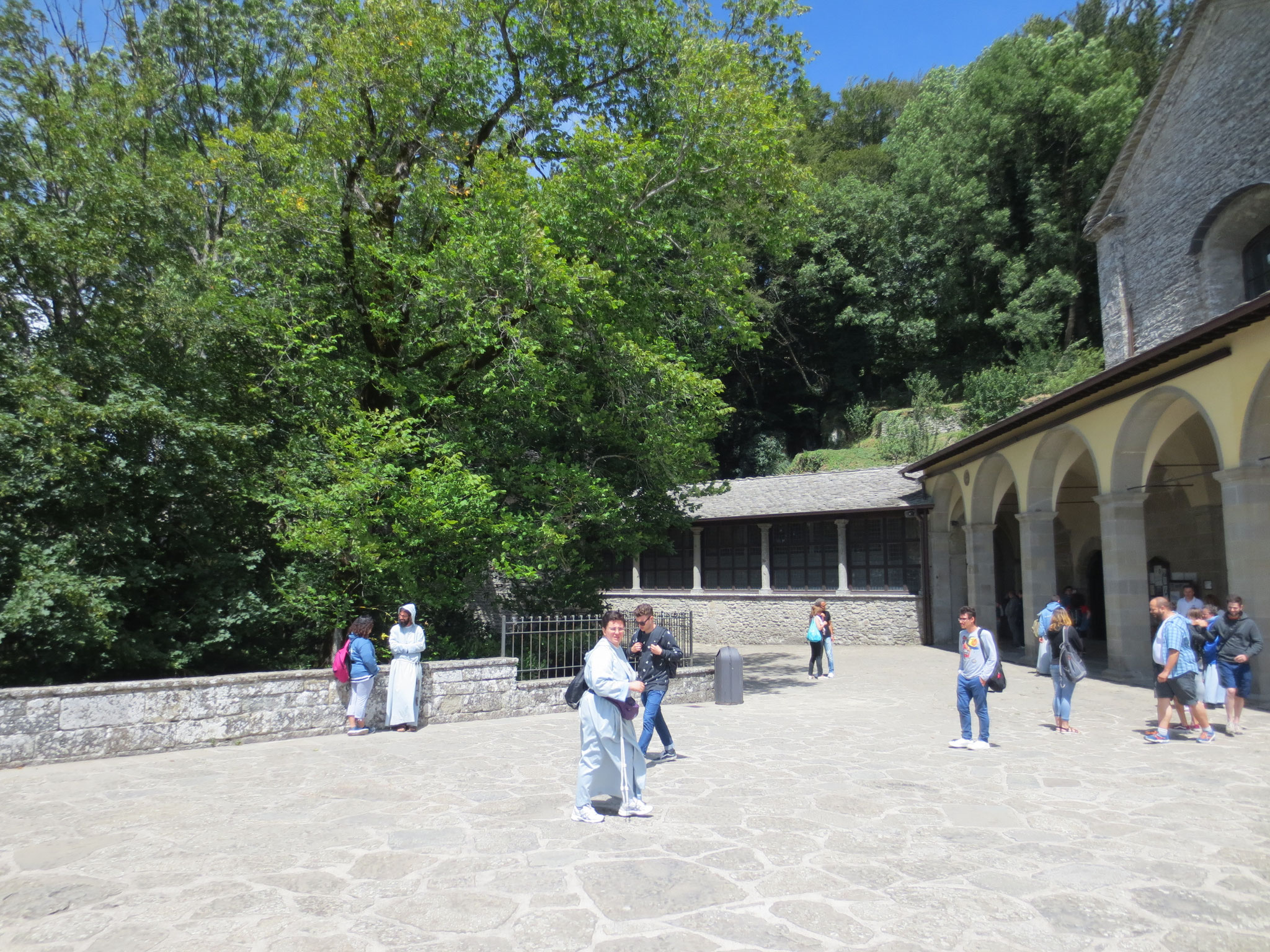 Santuario Francescano La Verna (52010 Chiusi della Verna, Arezzo) - Der heilige Berg "La Verna" / Kloster La Verna