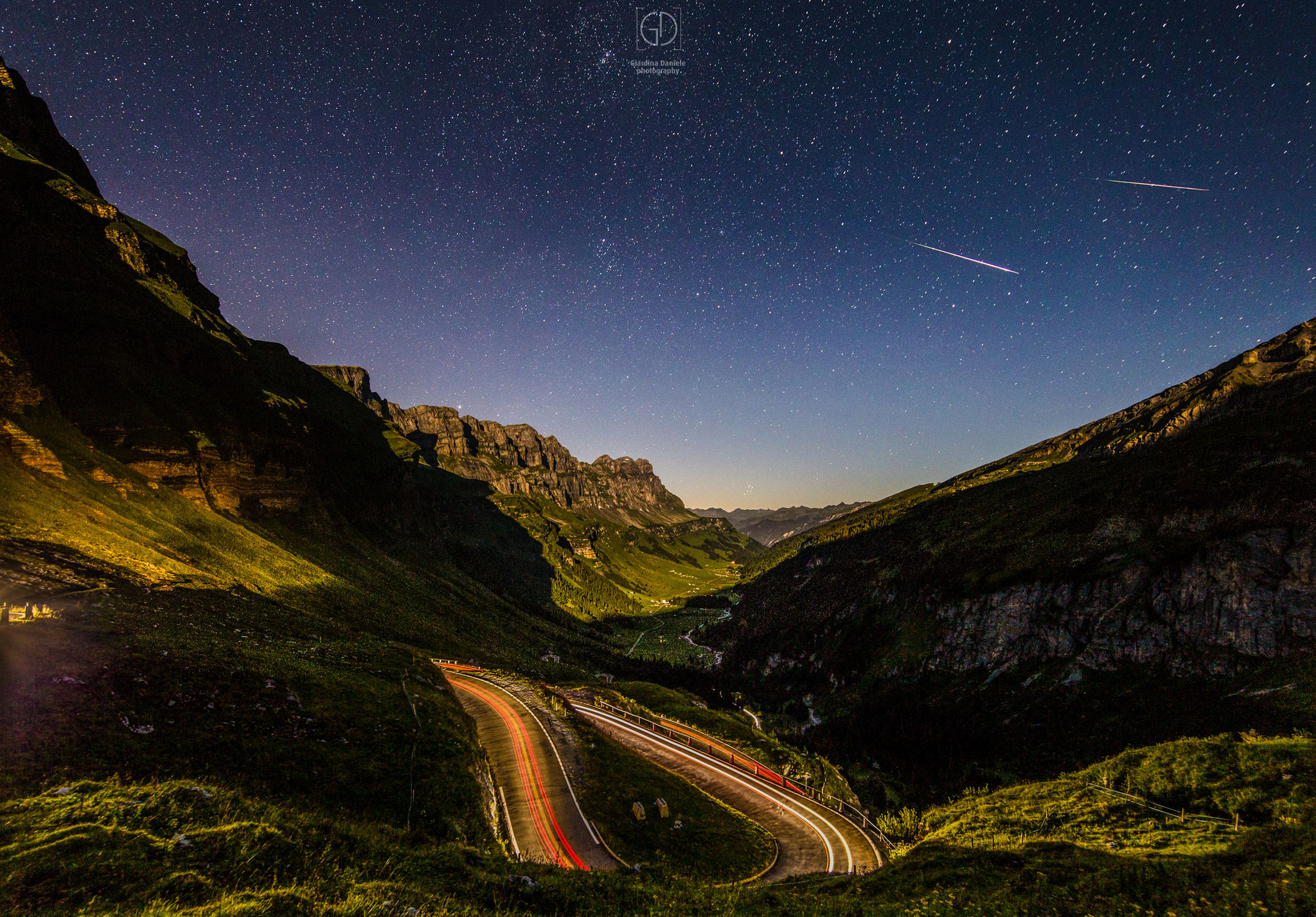 Sternschnuppen über dem Klausenpass