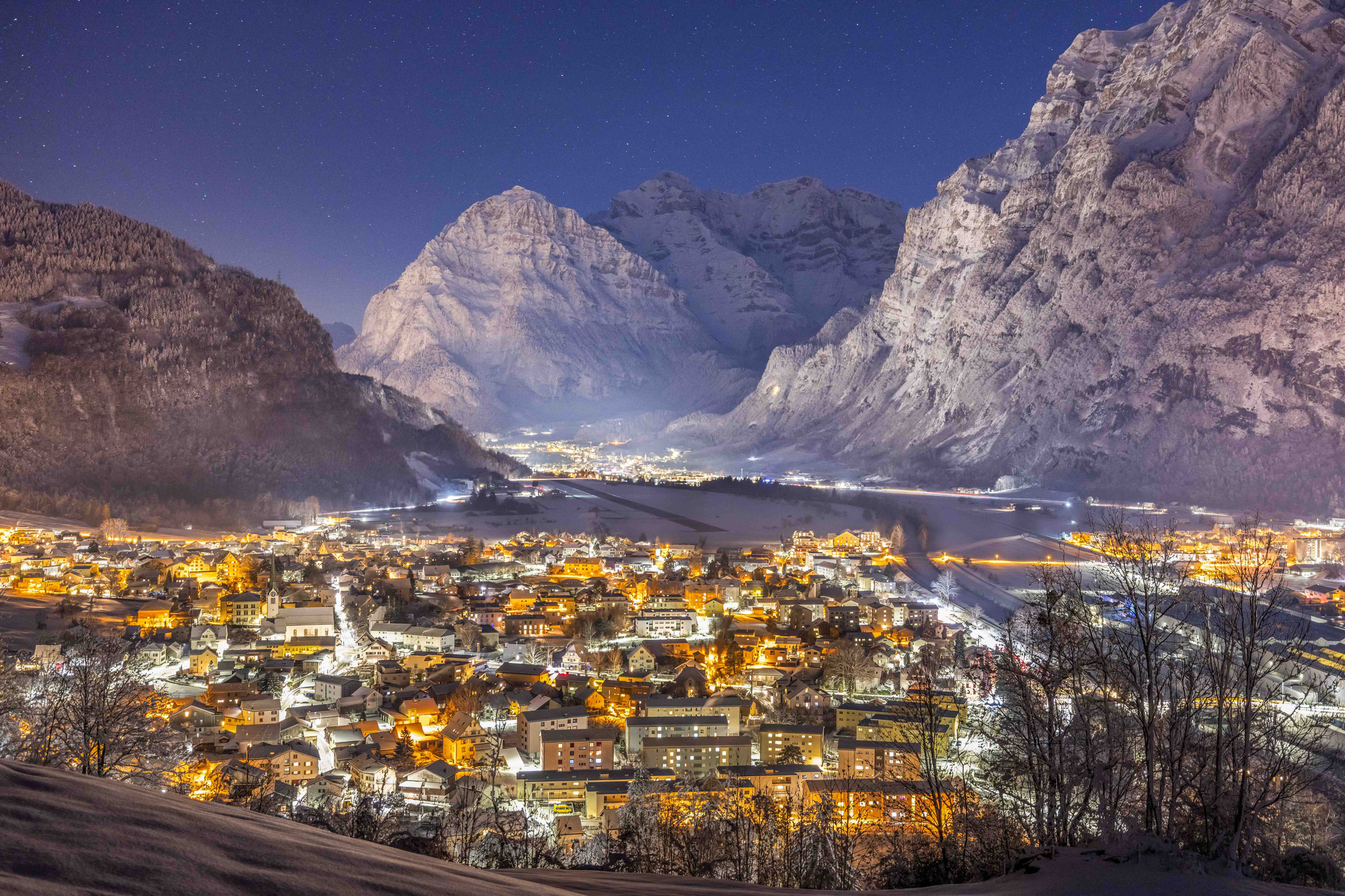 Glärnisch,Glarnerland unter den Sternen,Winterlandschaft,Glarner Winter,Glarnerland,Glarus,Glarus-Nord,Glarus-Süd