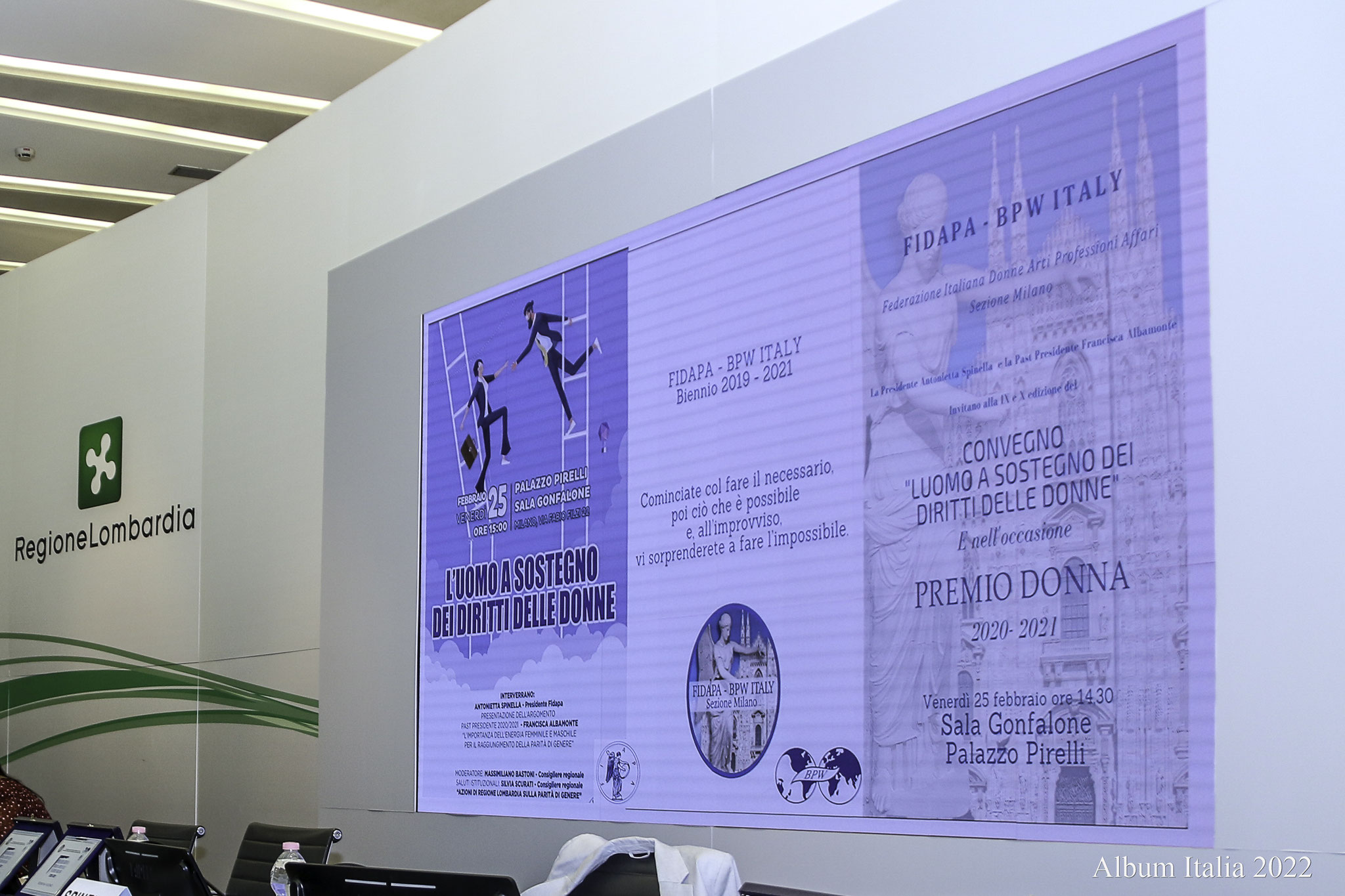 Premio delle Donne & Candle Lighting Ceremony FIDAPA Milano BPW