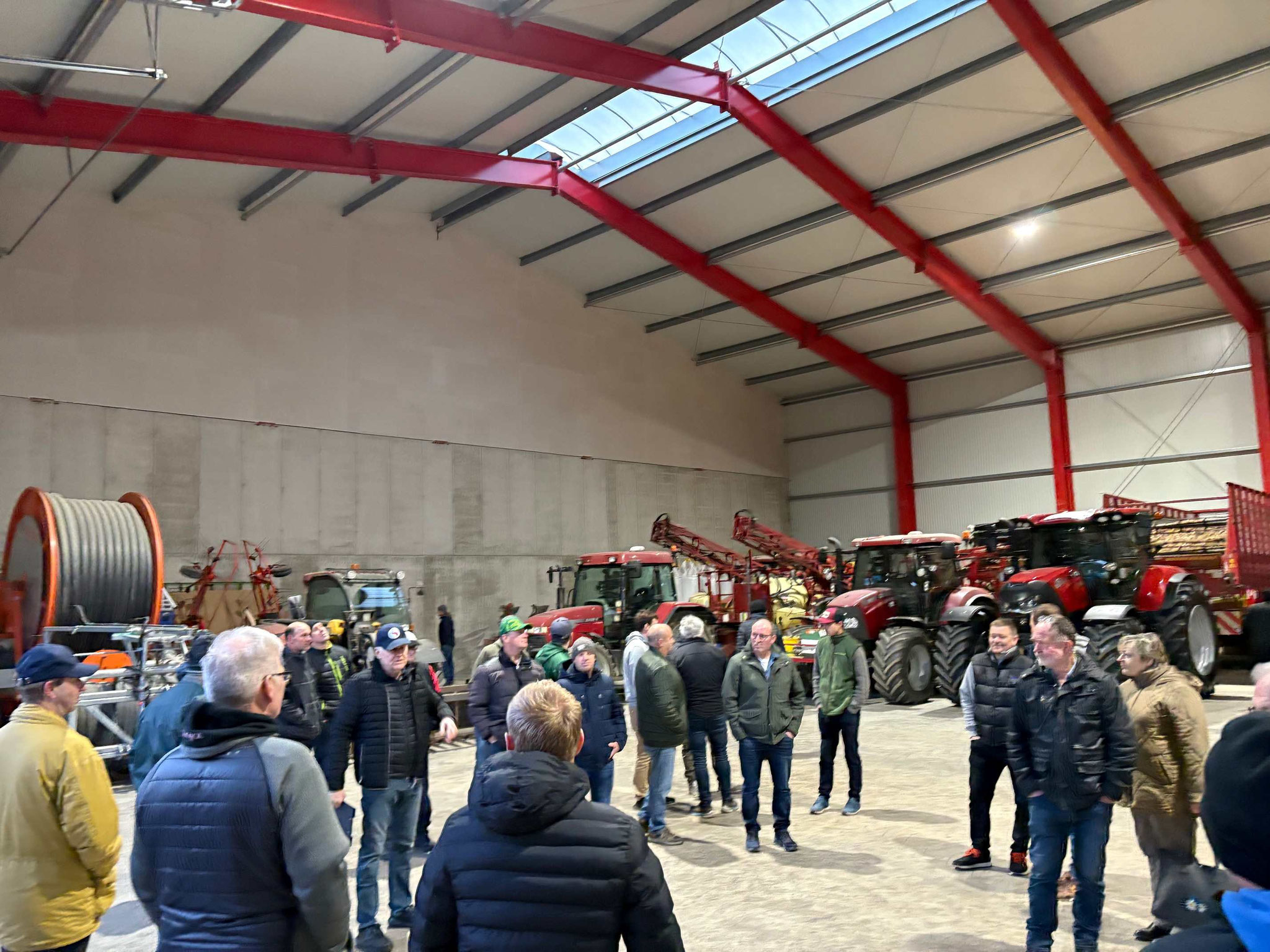kombinierte Maschinenhalle und Kartoffellager