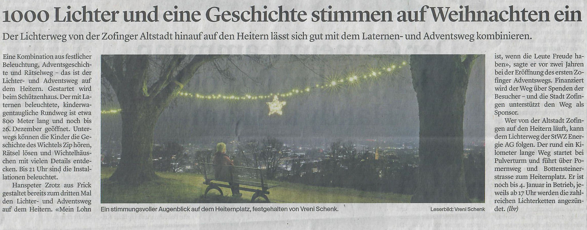 Zofinger Tagblatt 18.12.2025