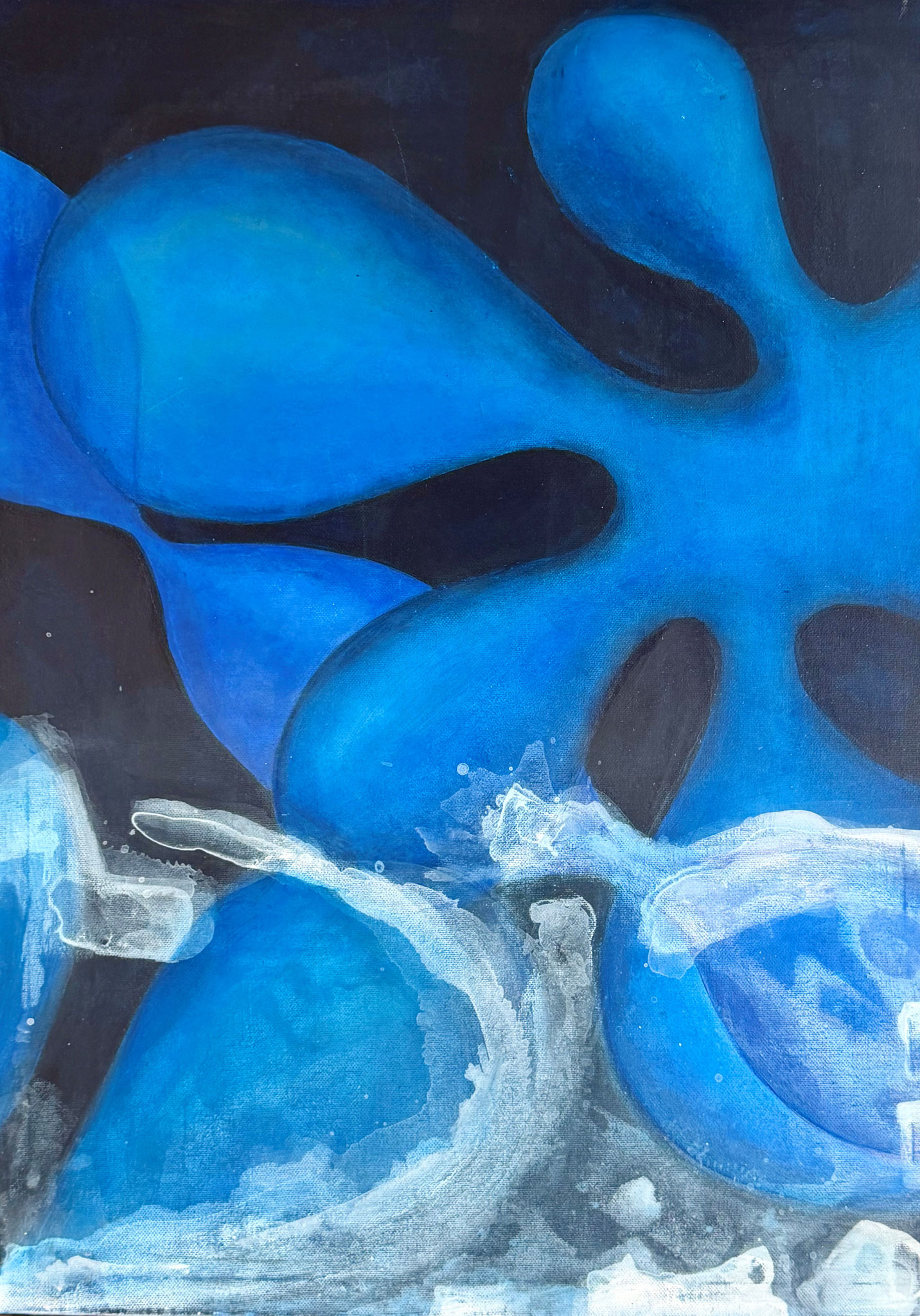 Modernes Acrylgemälde