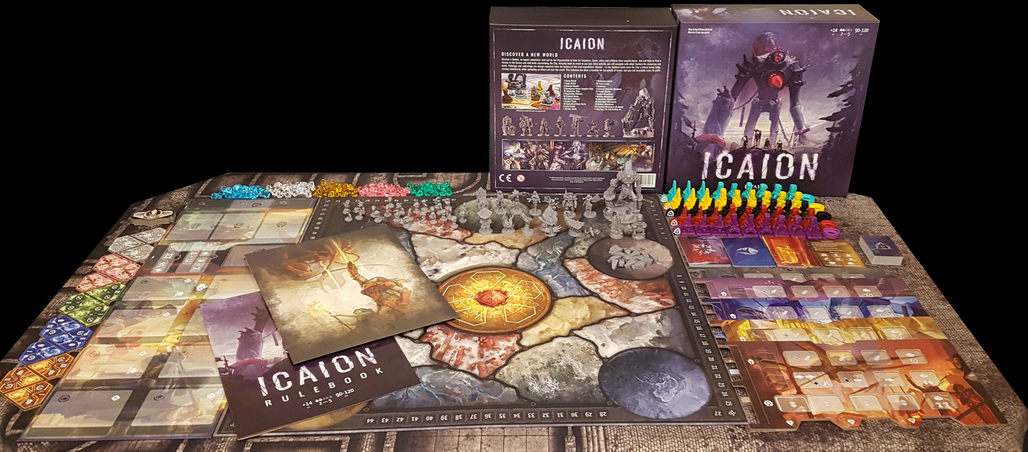 Icaion Am Spieltisch