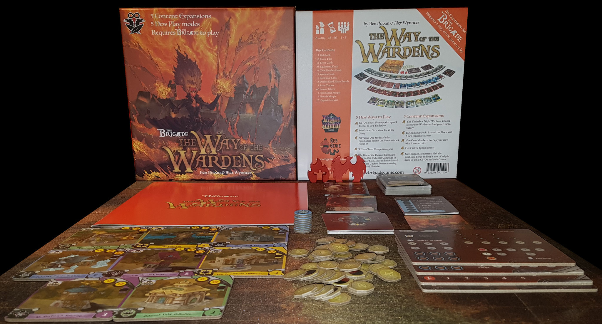 The Way of the Wardens auf dem Spieltisch